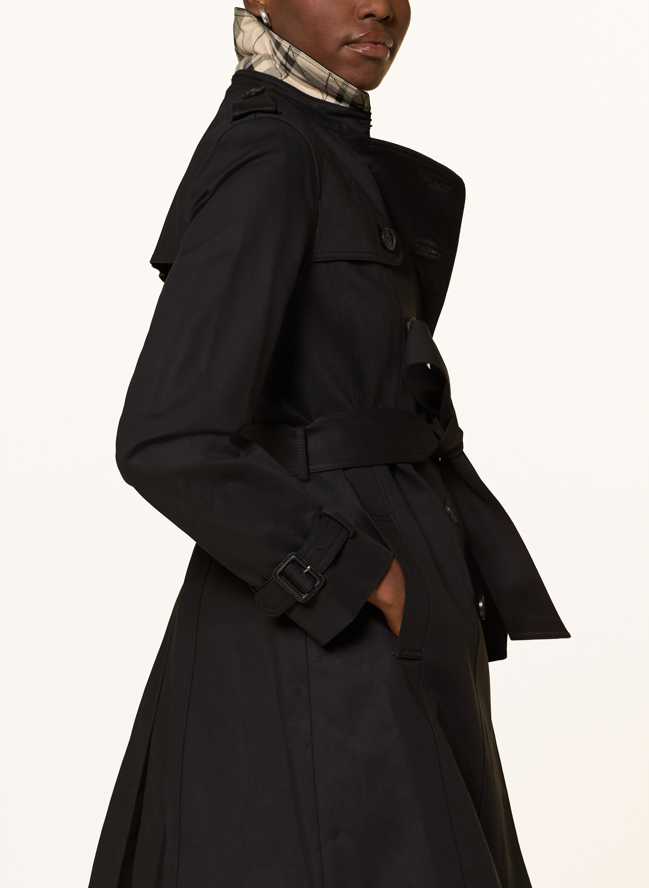 Thumbnail - Hobbs Trenchcoat Skylar schwarz