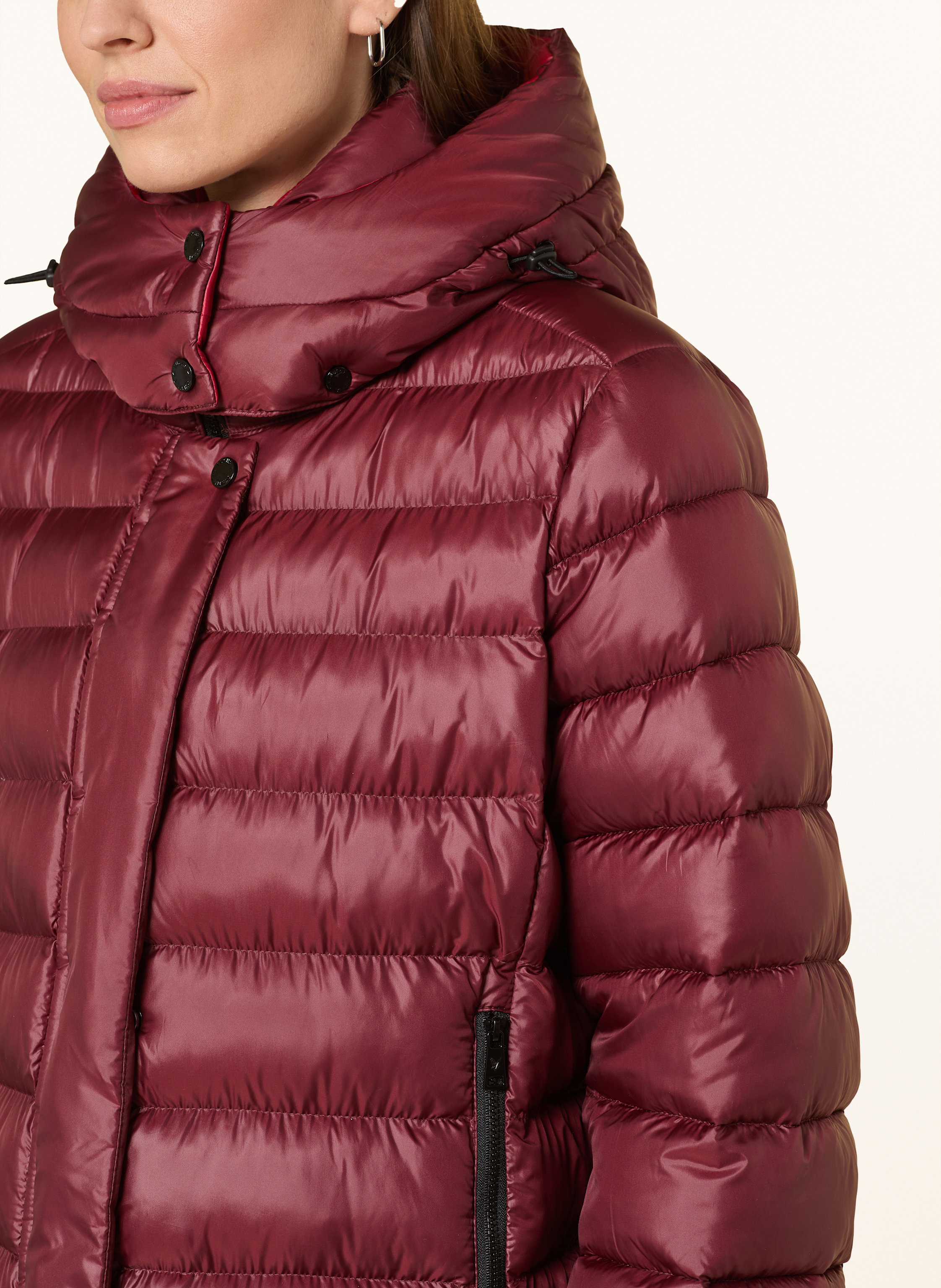 Thumbnail - Fuchs Schmitt Steppjacke Mit Abnehmbarer Kapuze rot