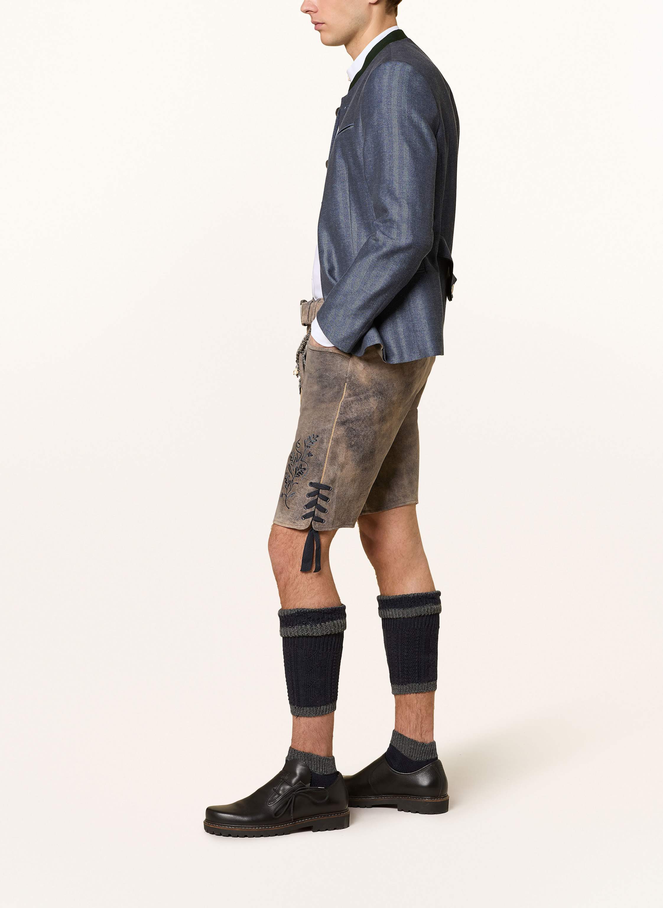 Thumbnail - Spieth & Wensky Trachten-Lederhose Freistadt braun