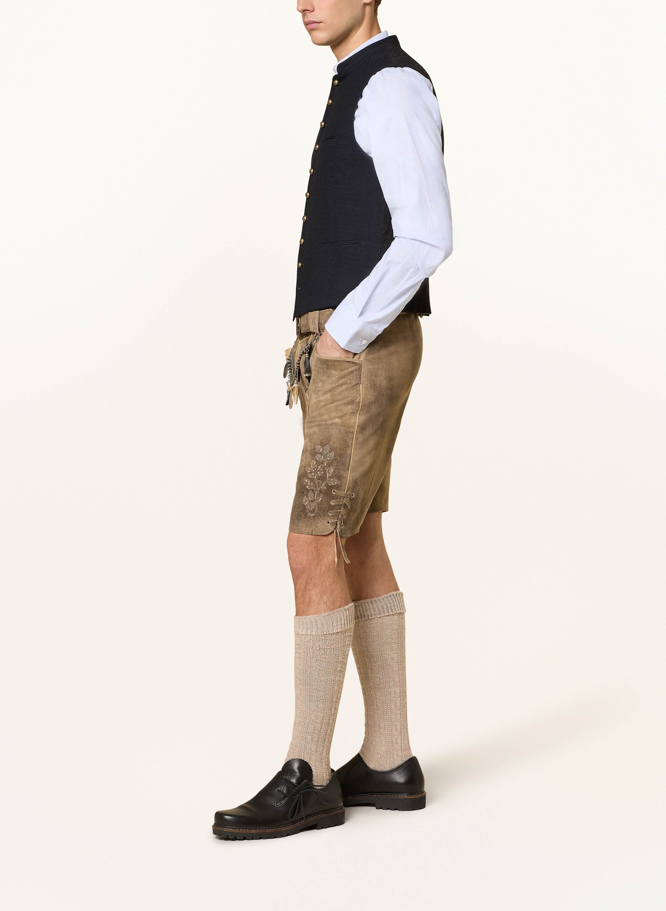 Thumbnail - Spieth & Wensky Trachten-Lederhose Fernando braun