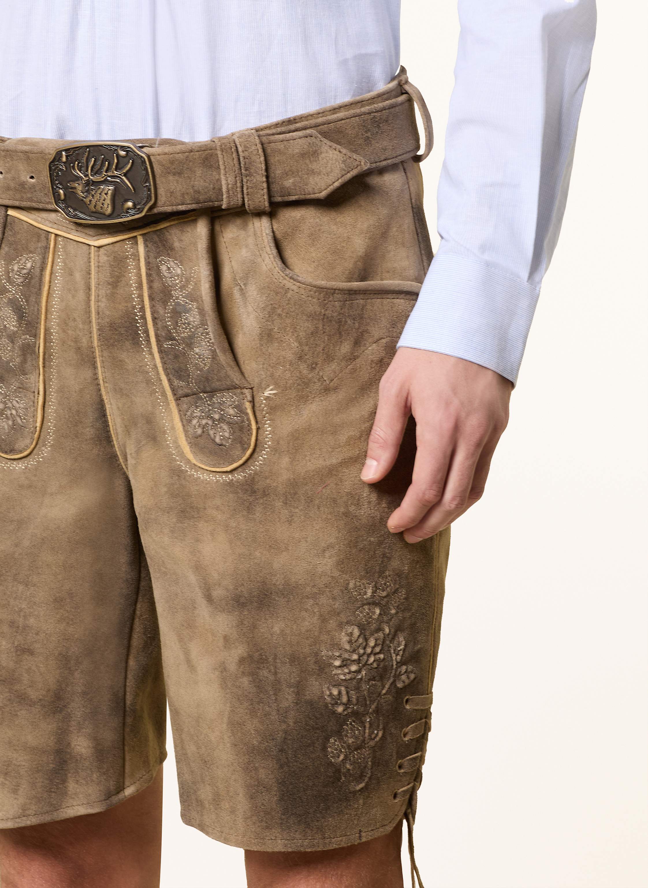 Thumbnail - Spieth & Wensky Trachten-Lederhose Fernando braun