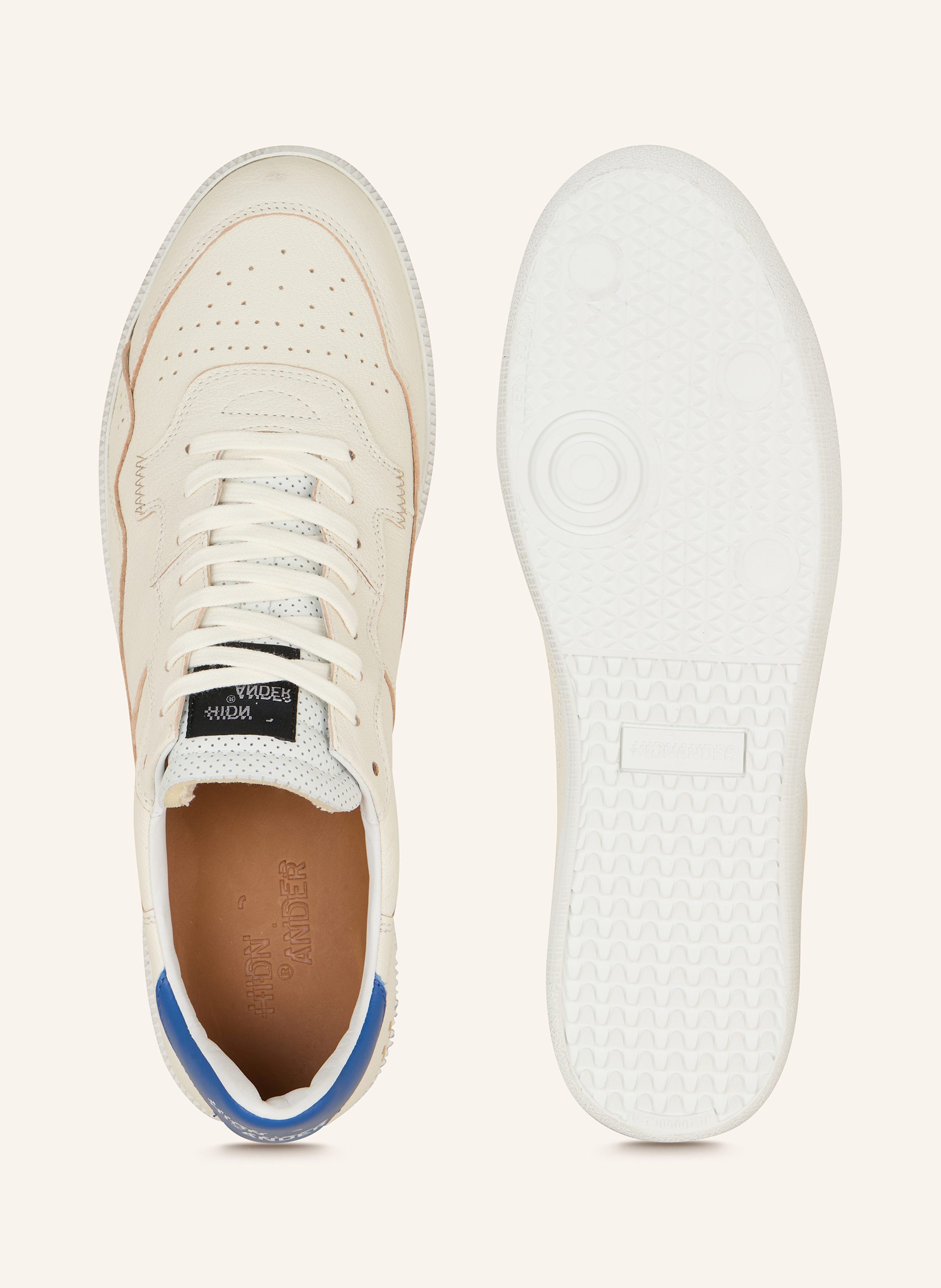 Thumbnail - Hidn-Ander Sneaker Mega T weiss