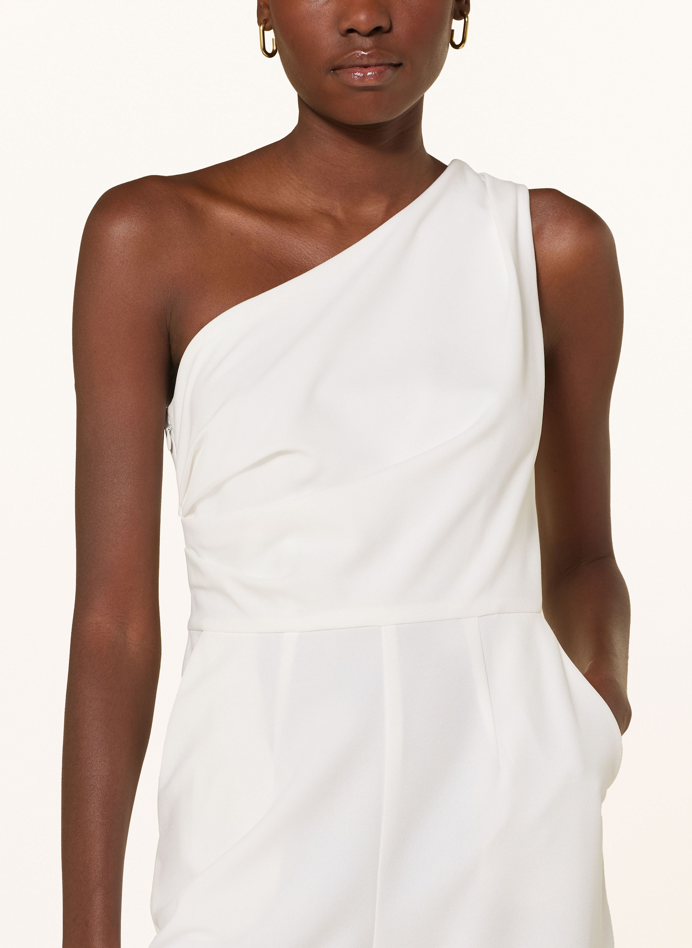 Thumbnail - Apart One-Shoulder-Jumpsuit weiss