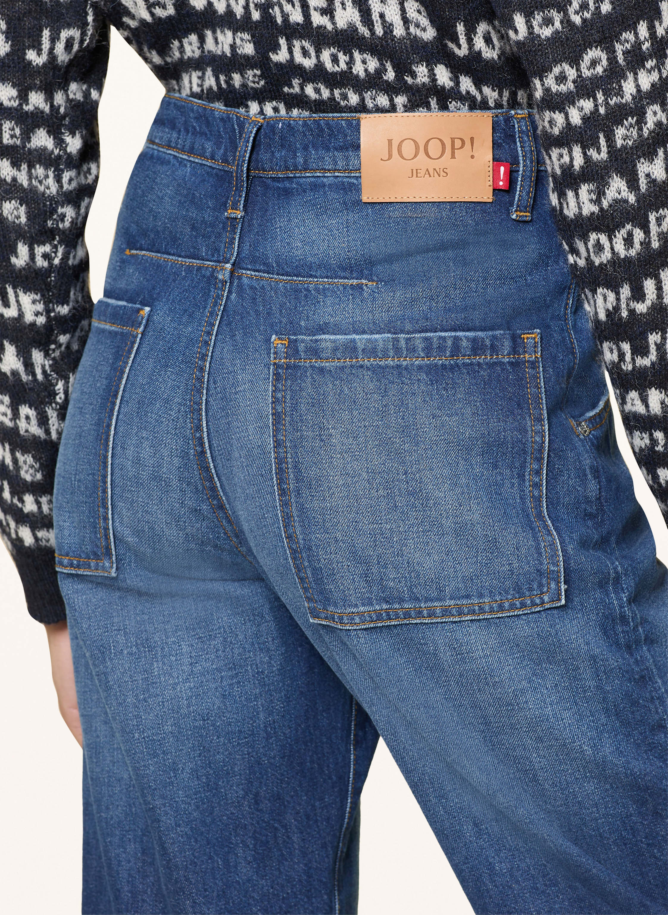 Thumbnail - Joop! Jeans Mom Jeans Elsa blau
