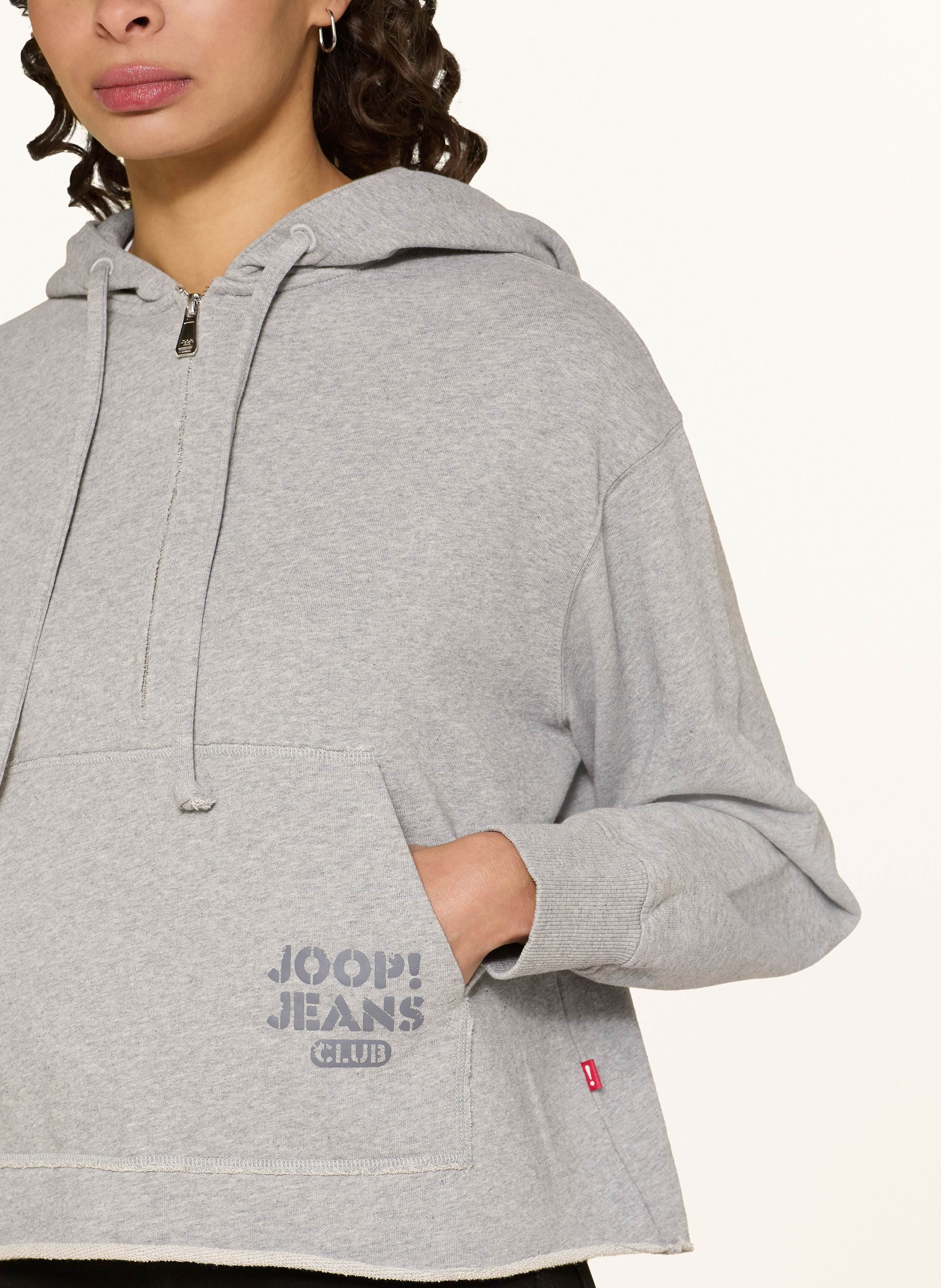 Thumbnail - Joop! Jeans Hoodie Talia grau