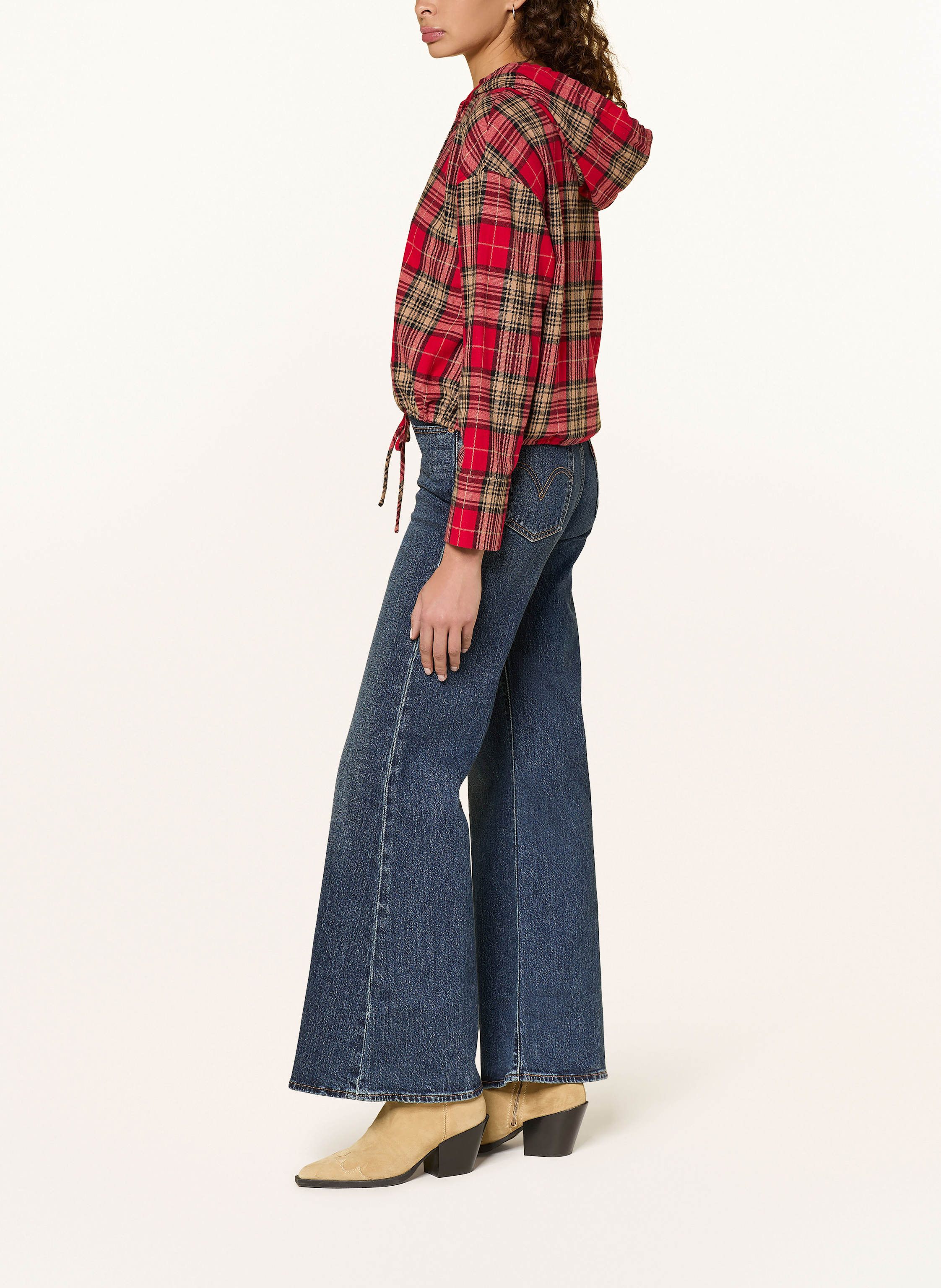 Thumbnail - Joop! Jeans Flanelljacke Bridget rot
