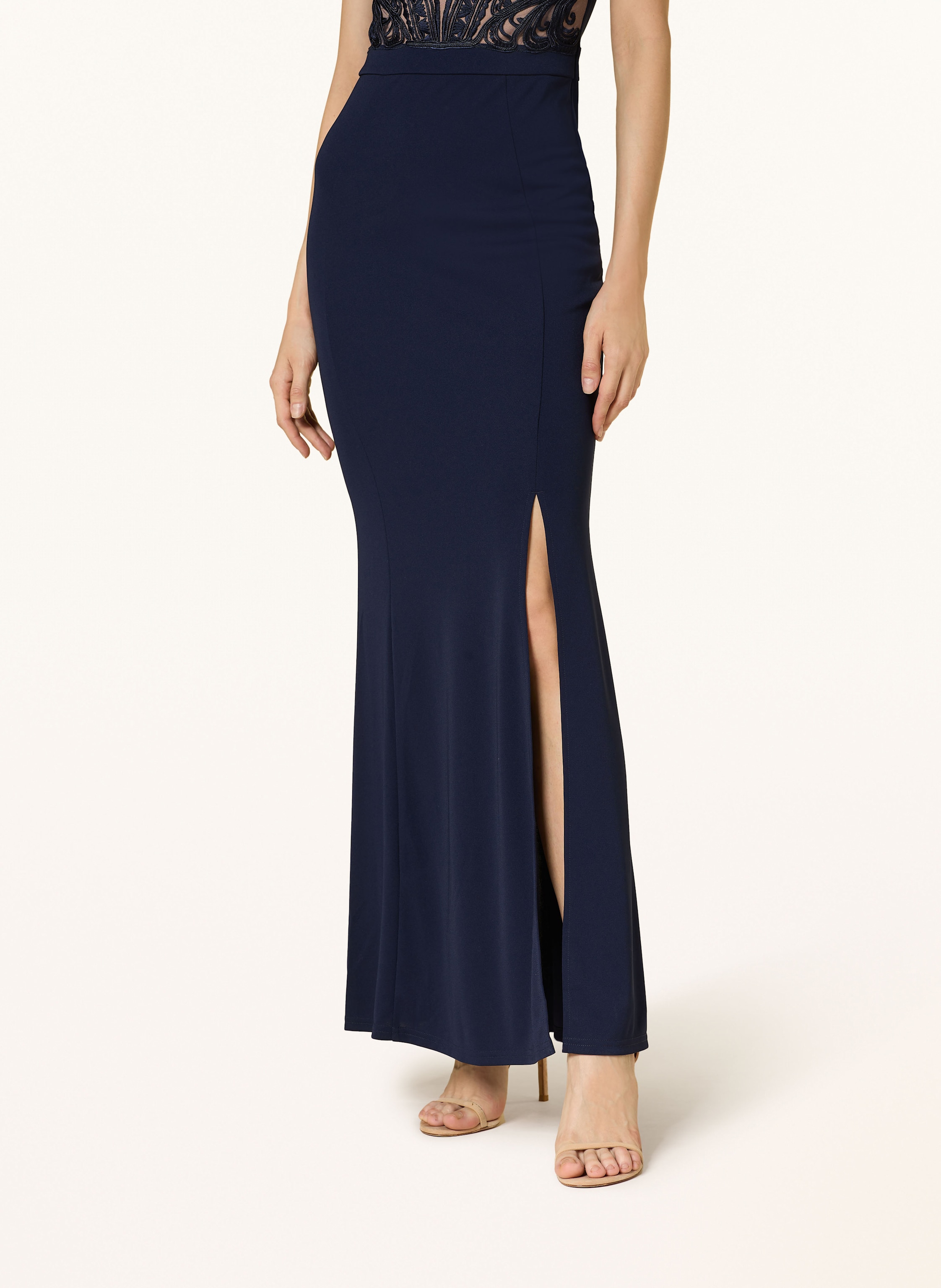 Thumbnail - Lipsy Abendkleid Mit Spize blau