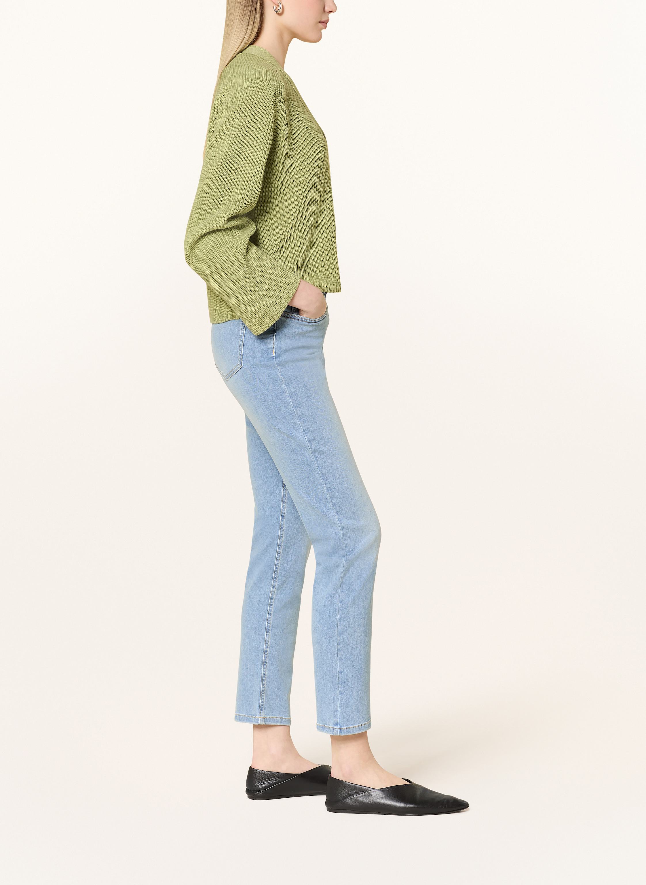 Thumbnail - Opus Pants Straight Jeans Melly Base blau