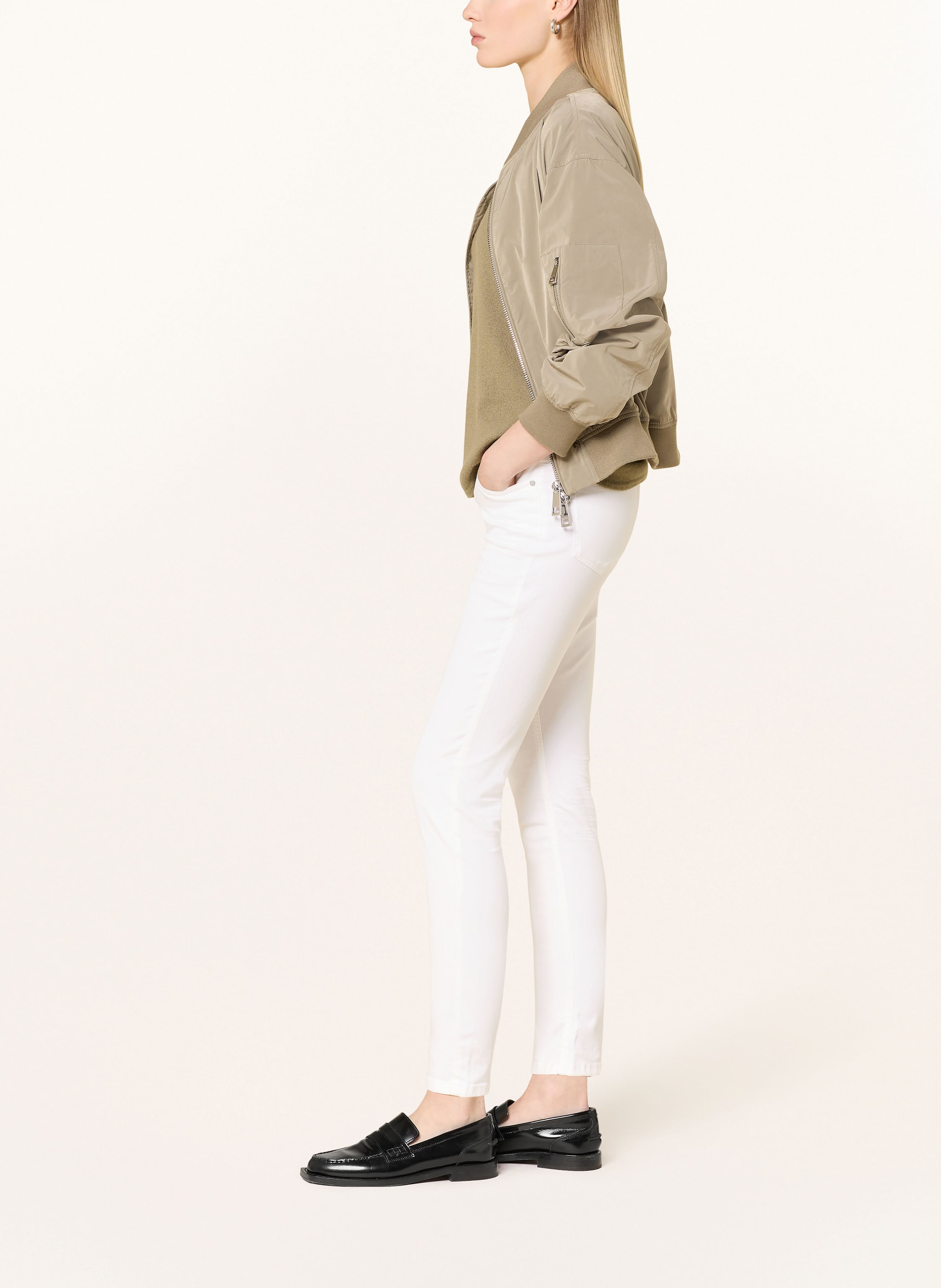 Thumbnail - Opus Pants Skinny Jeans Enja weiss