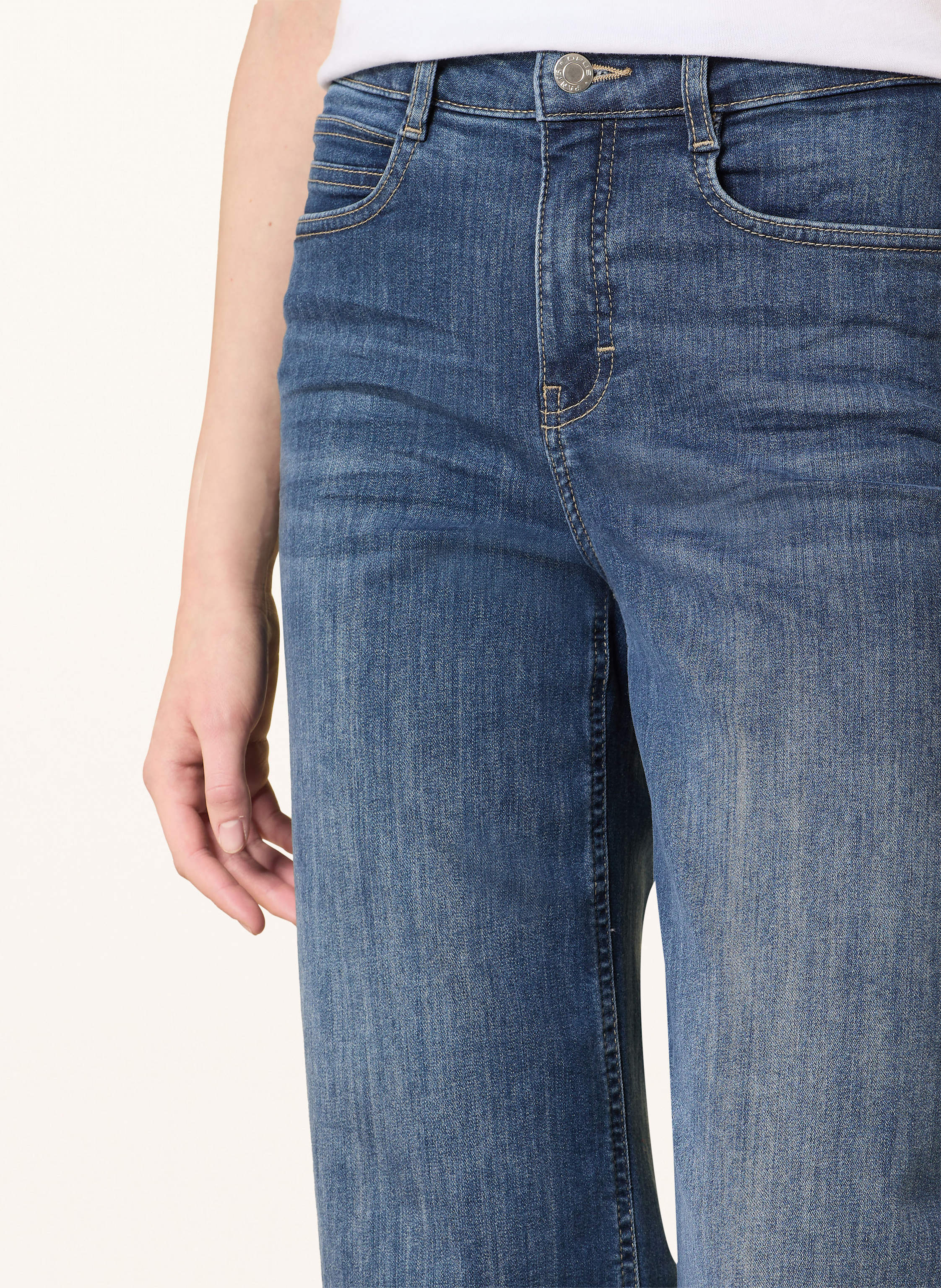 Thumbnail - Opus Pants Wide Leg Jeans Melly Modern blau