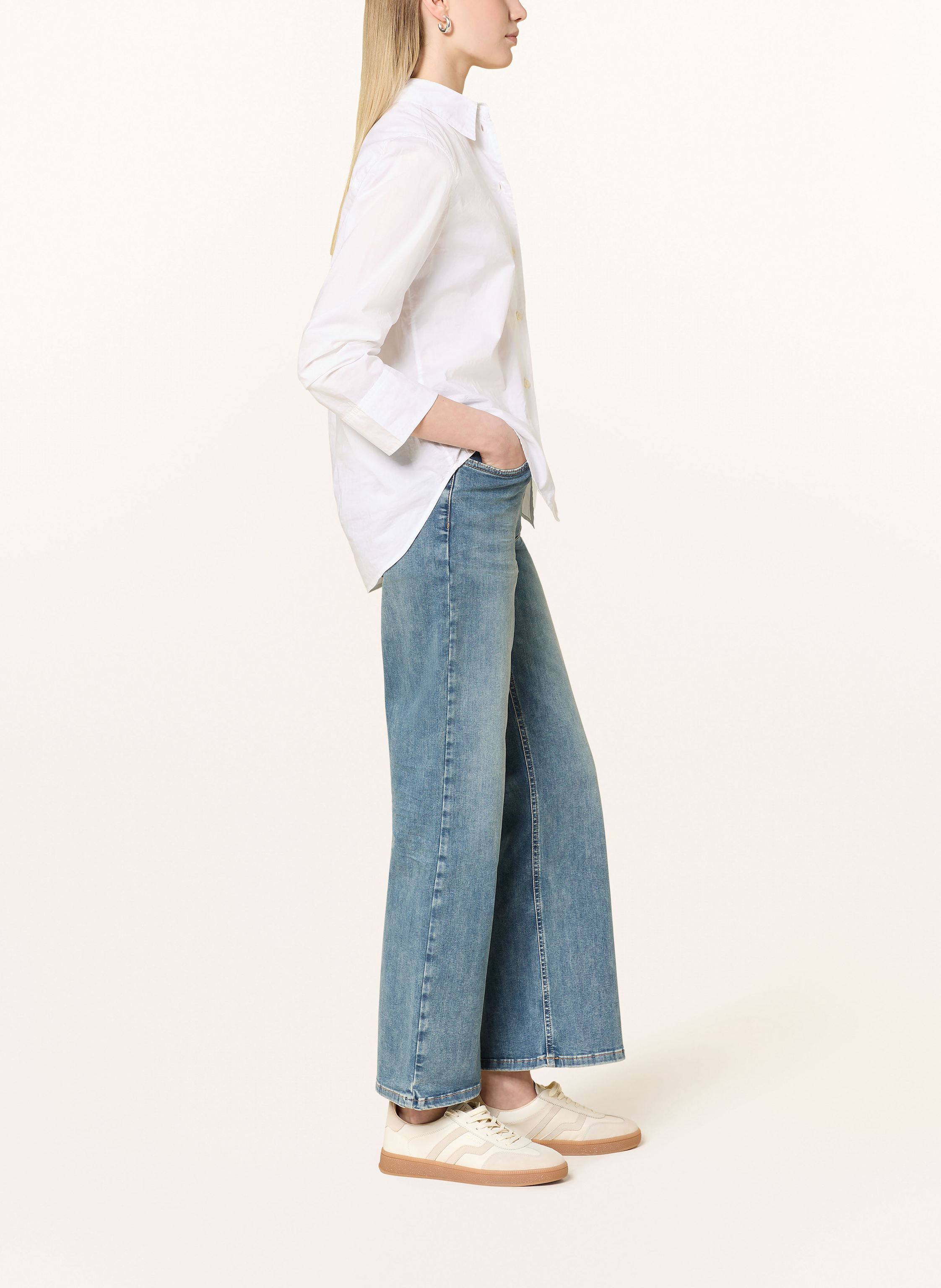 Thumbnail - Opus Pants Wide Leg Jeans Melly Modern blau