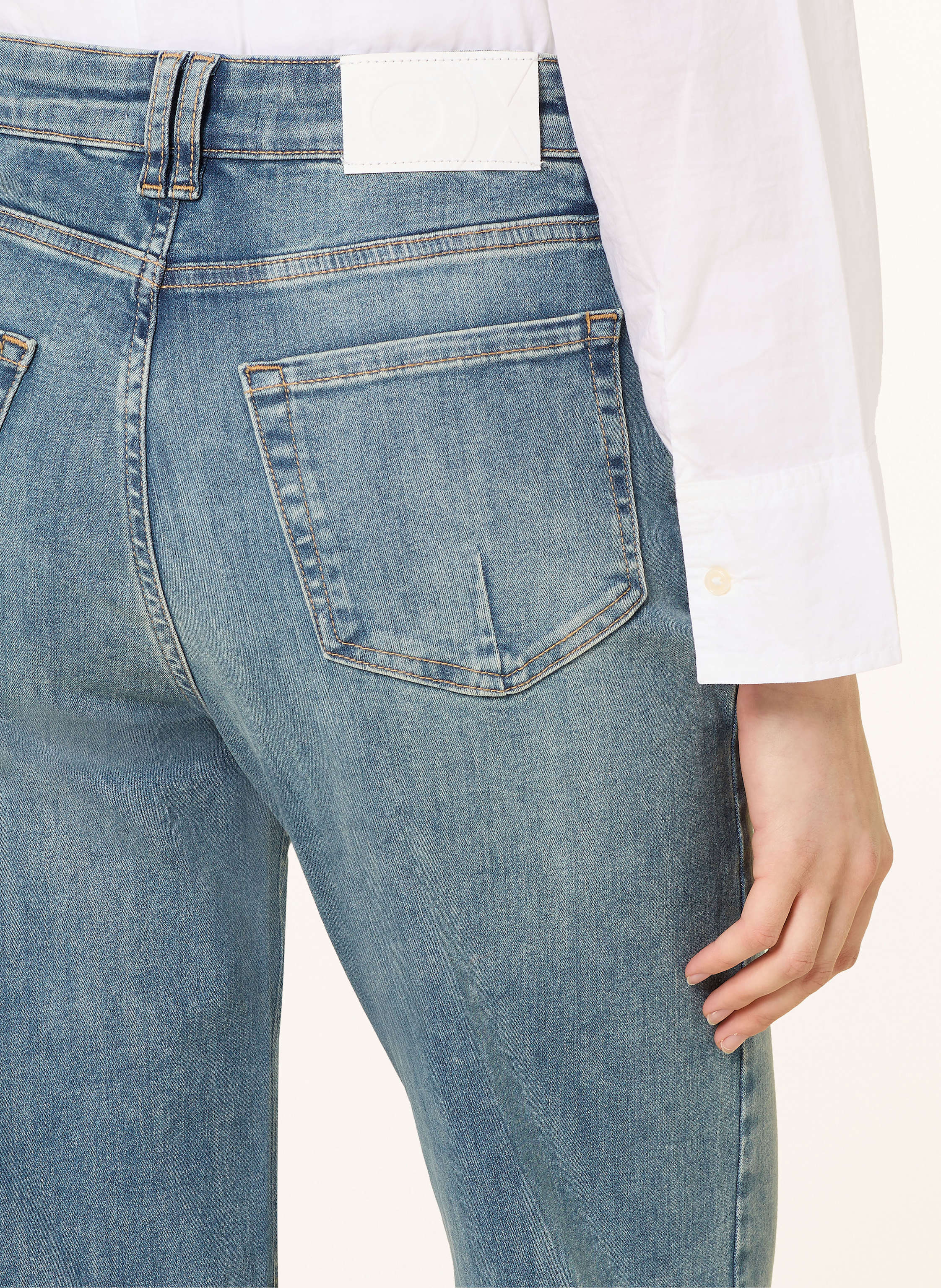 Thumbnail - Opus Pants Wide Leg Jeans Melly Modern blau