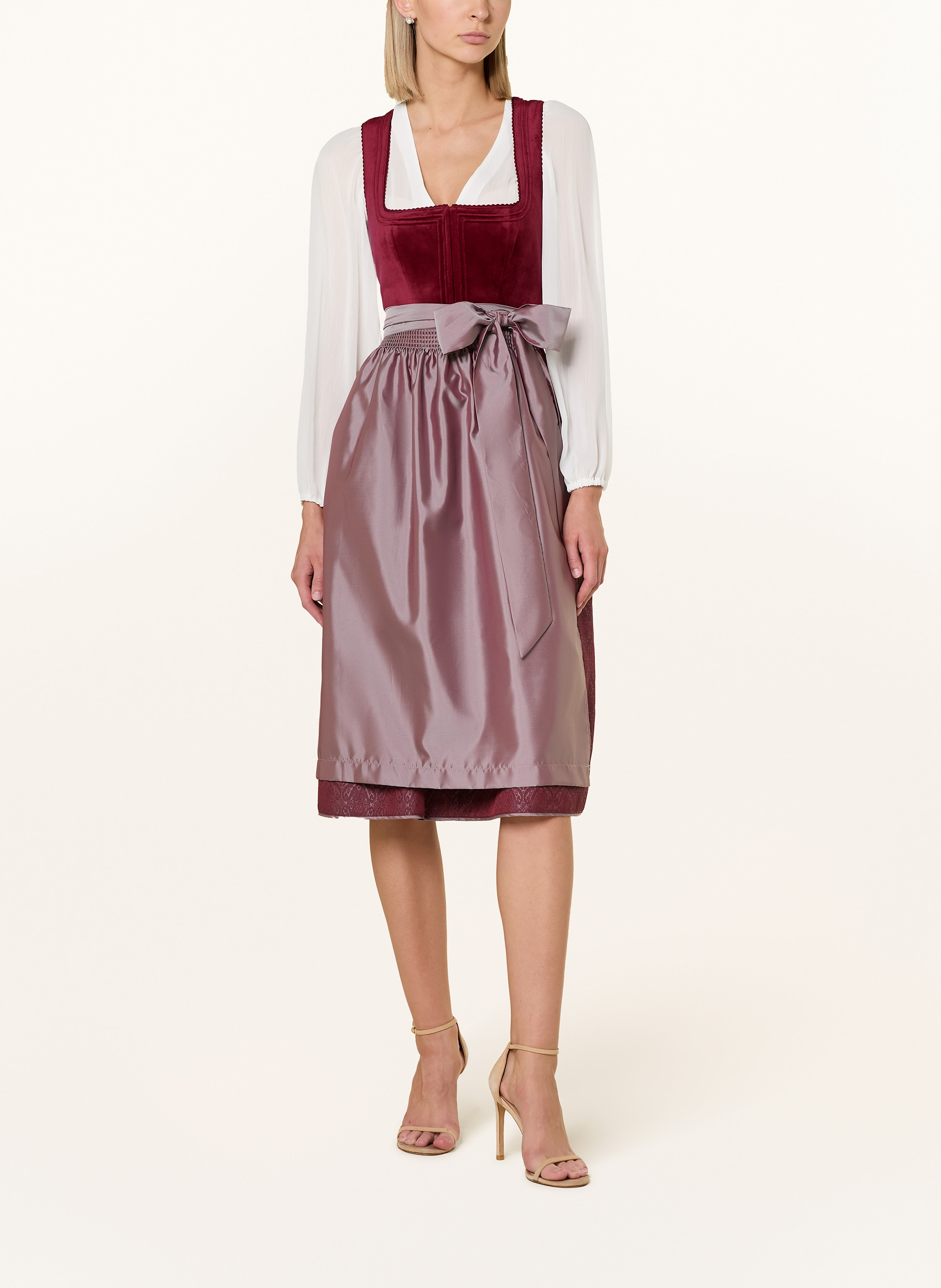 Thumbnail - Spieth & Wensky Dirndlbluse Efeu weiss