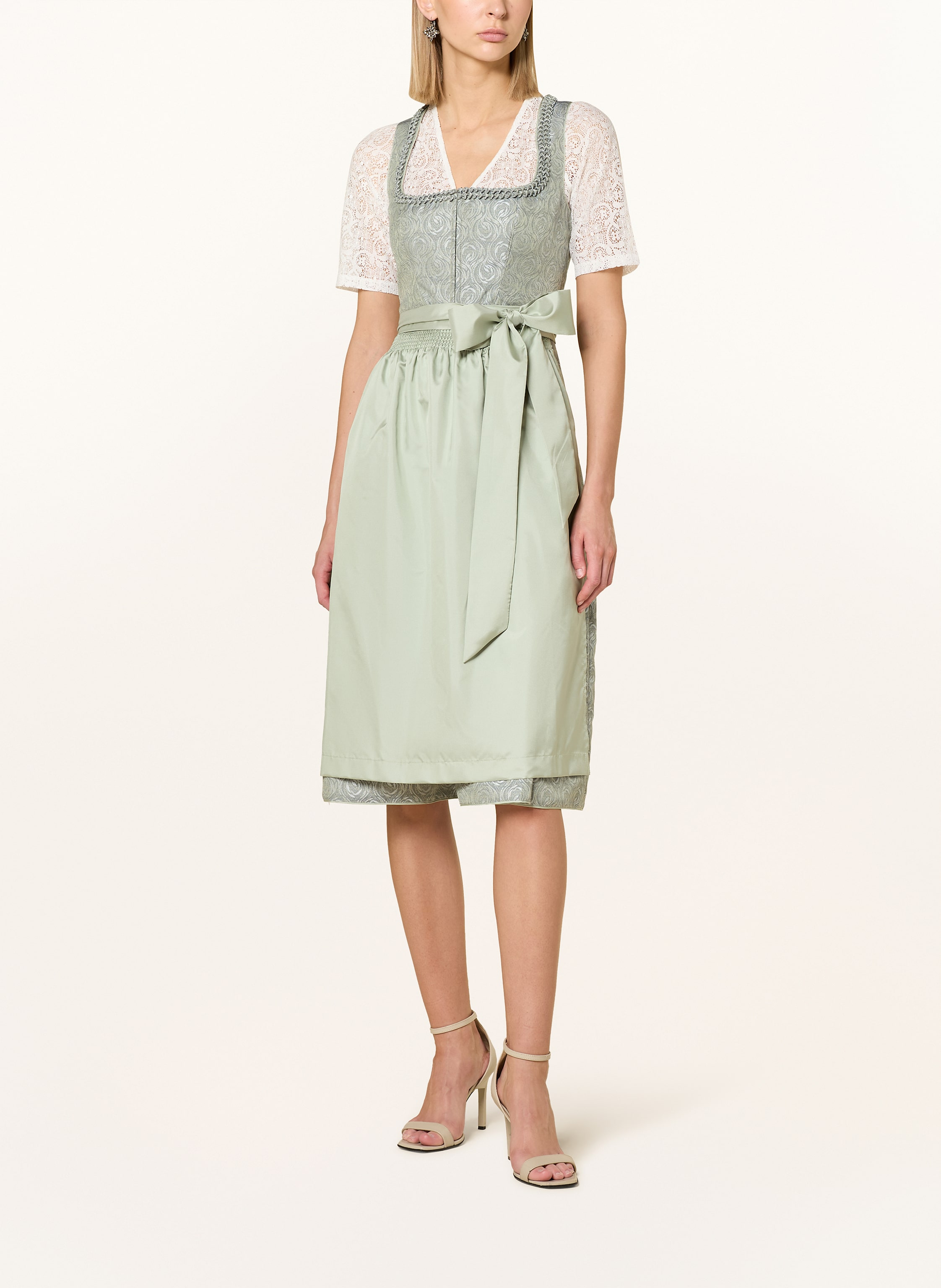 Thumbnail - Spieth & Wensky Dirndlbluse Duft Aus Spitze weiss