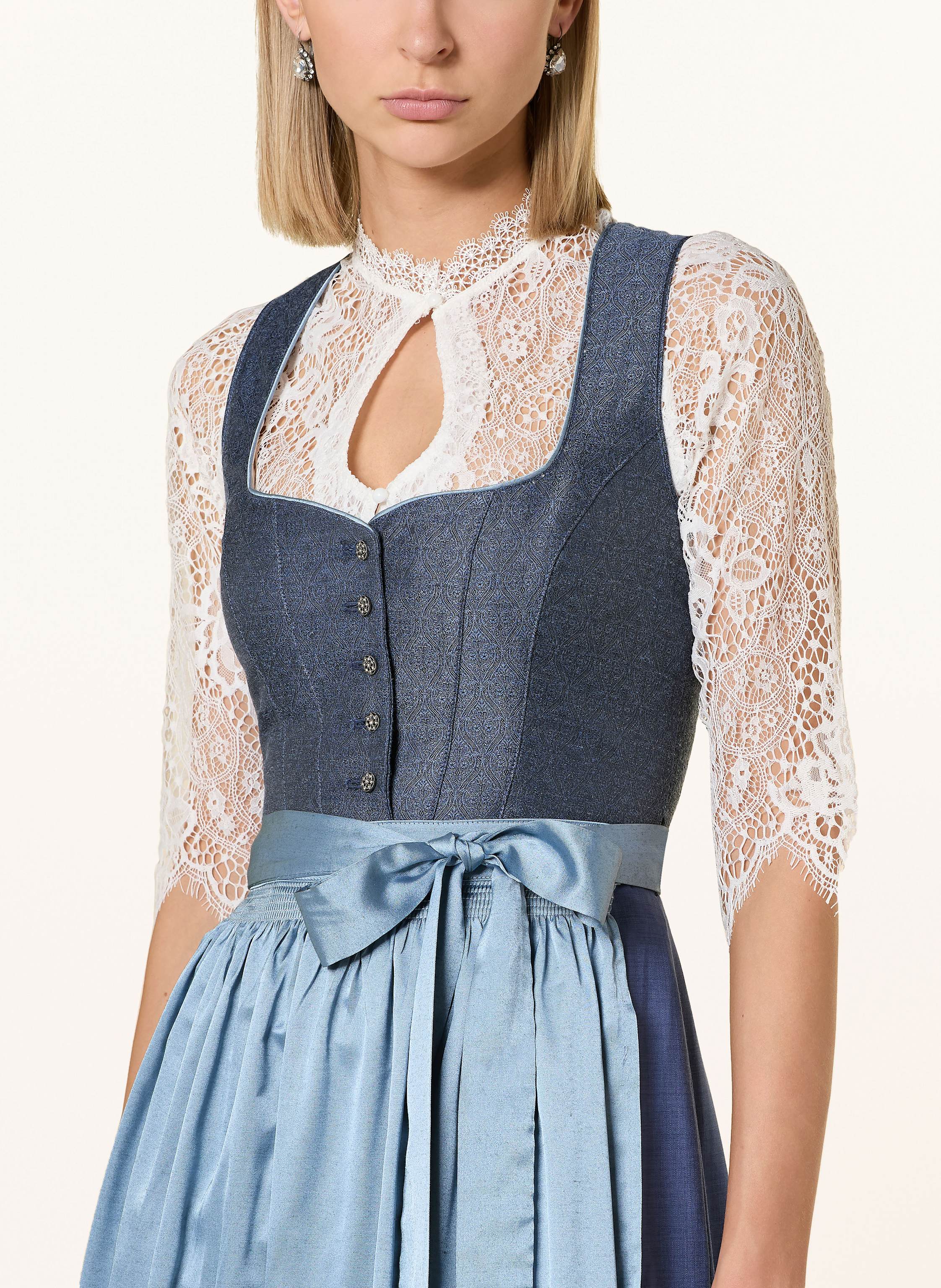 Thumbnail - Spieth & Wensky Dirndl Feodora blau