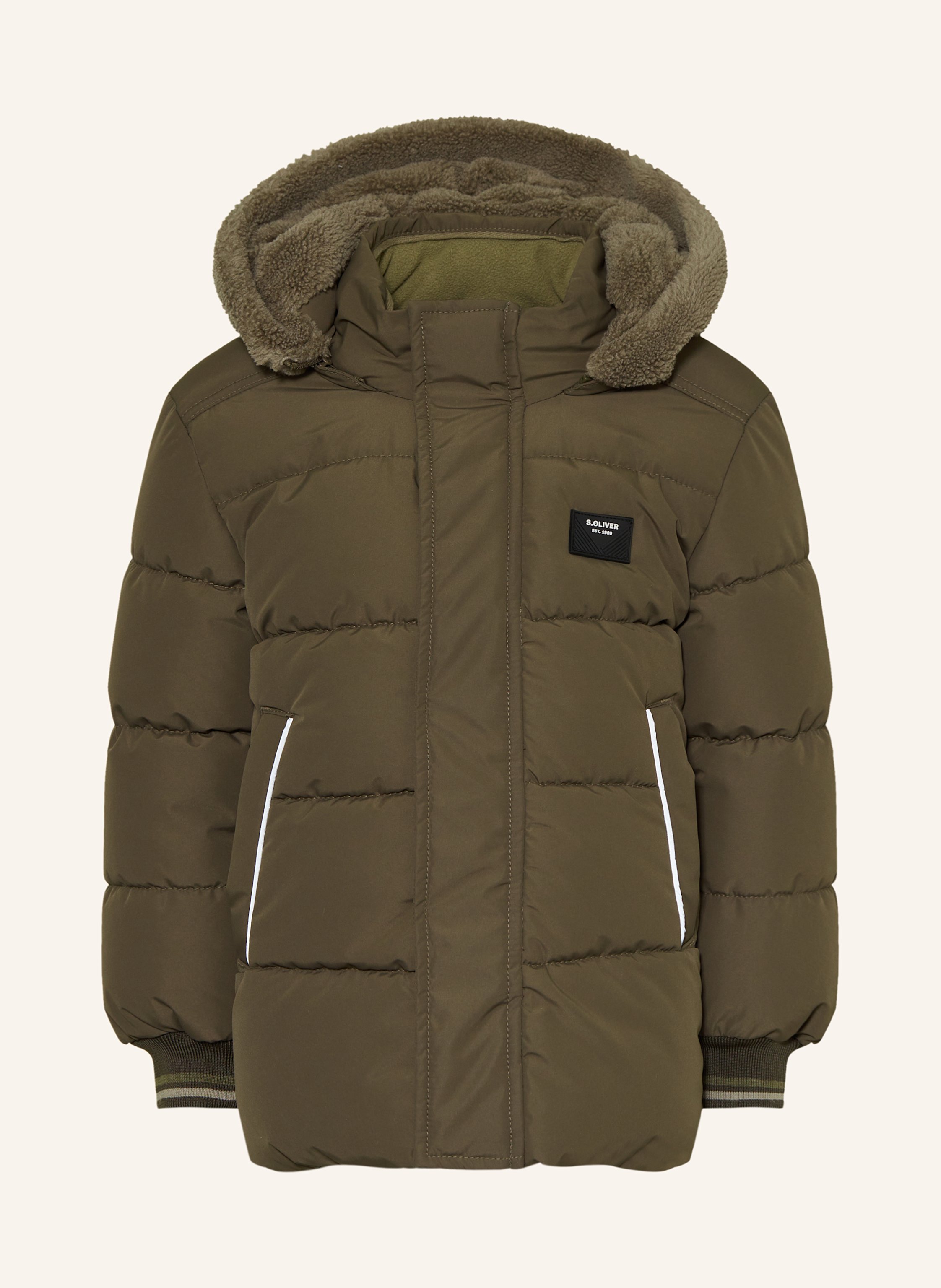 Parka S Oliver Jacke Damen Werbung Steppjacke Mit Abnehmbarer