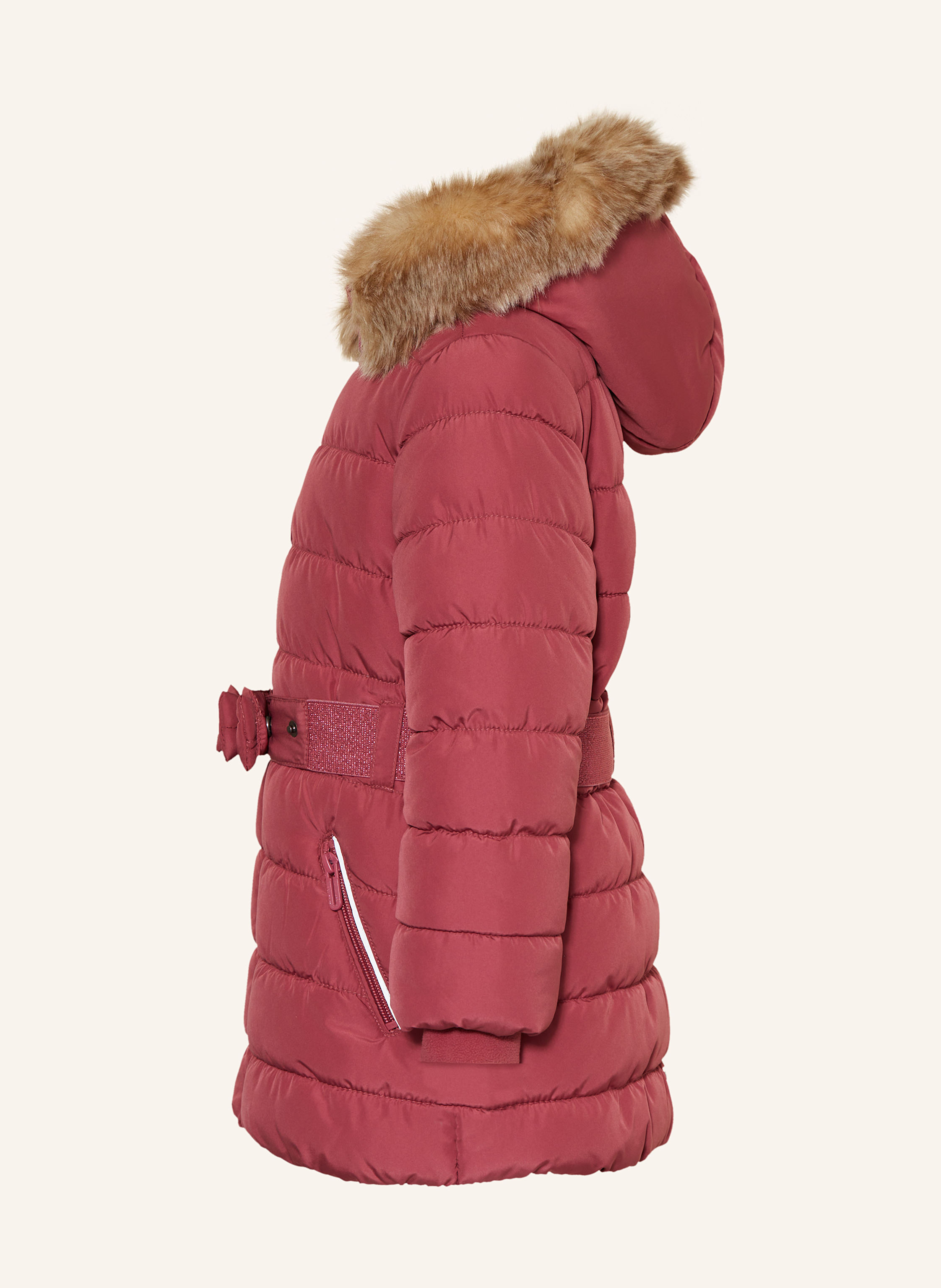 Thumbnail - S.Oliver Red Steppmantel Mit Abnehmbarer Kapuze pink