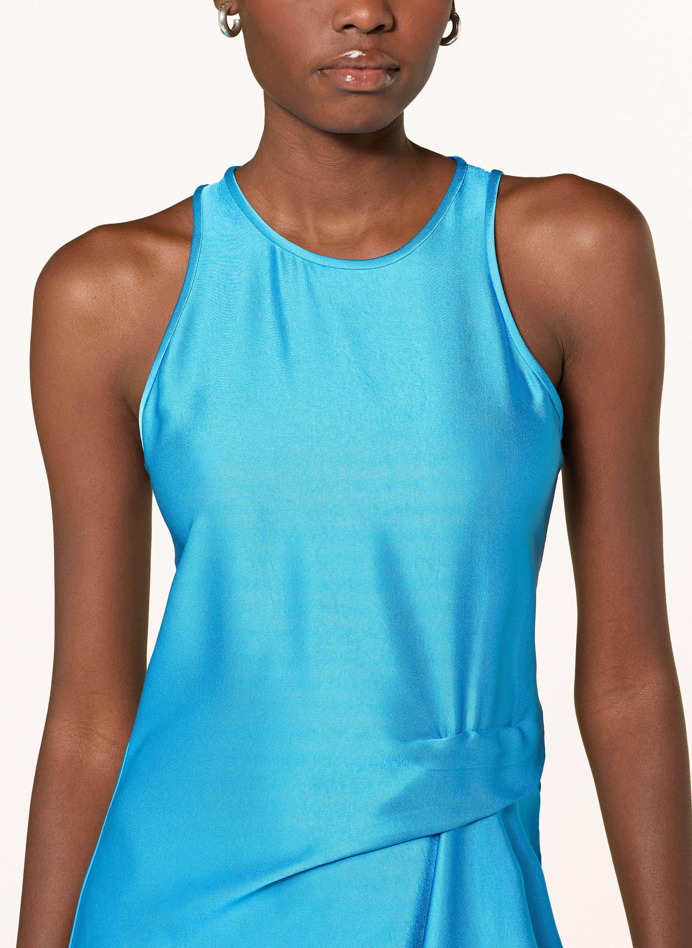 Thumbnail - Reiss Satinkleid Micah blau