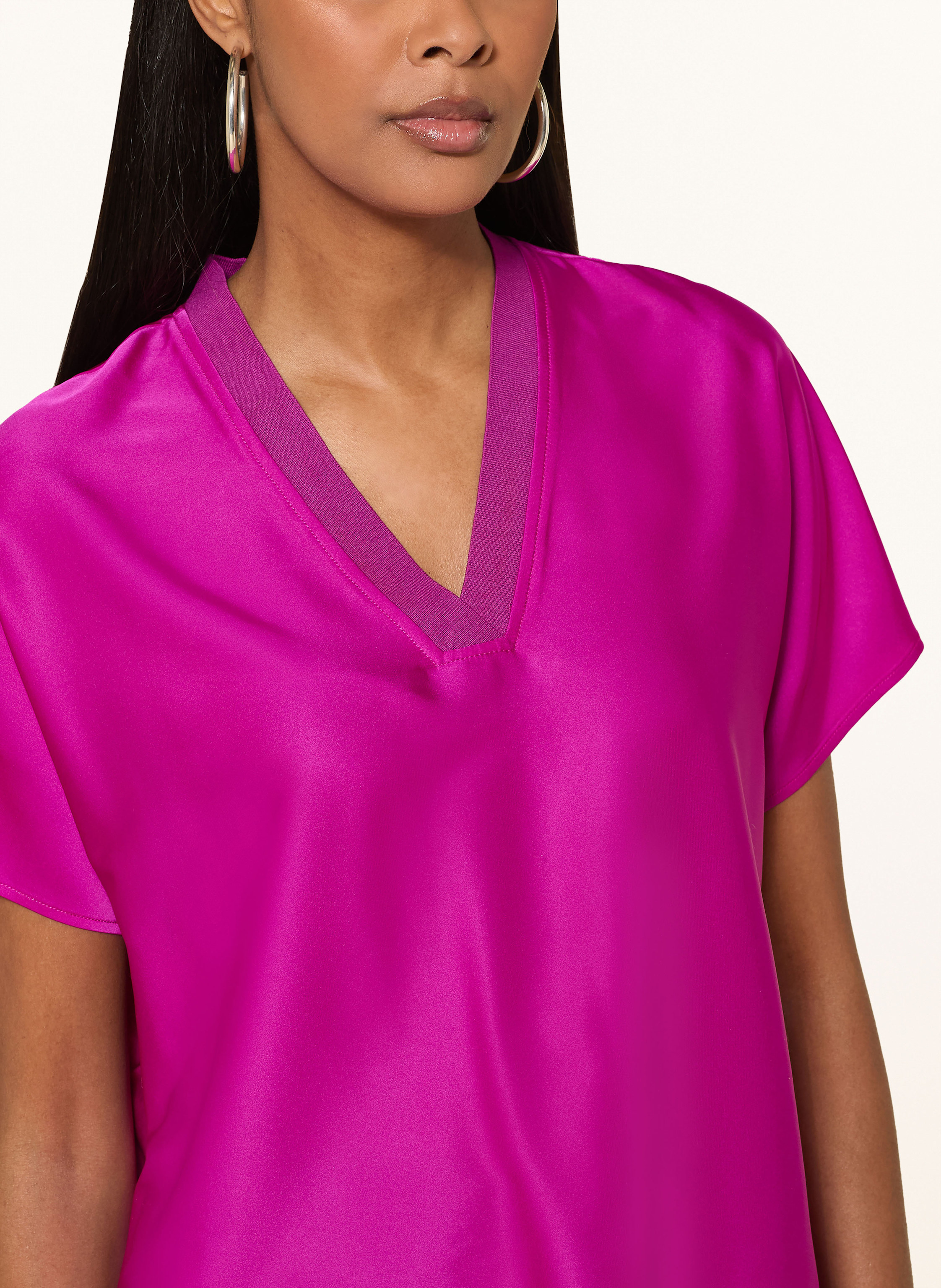 Thumbnail - Joseph Ribkoff Blusenshirt Aus Satin pink