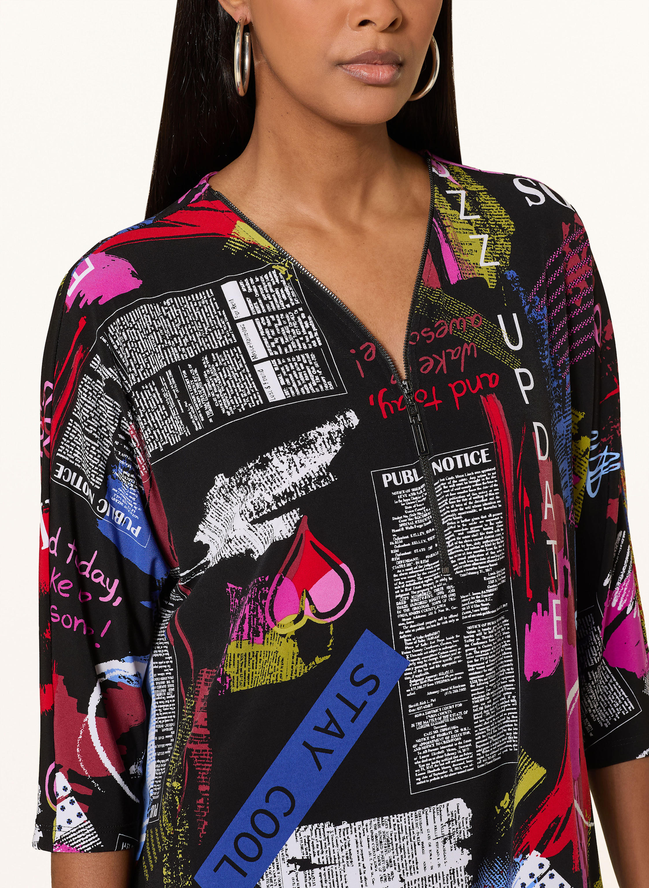 Thumbnail - Joseph Ribkoff Blusenshirt Mit 3/4-Arm schwarz