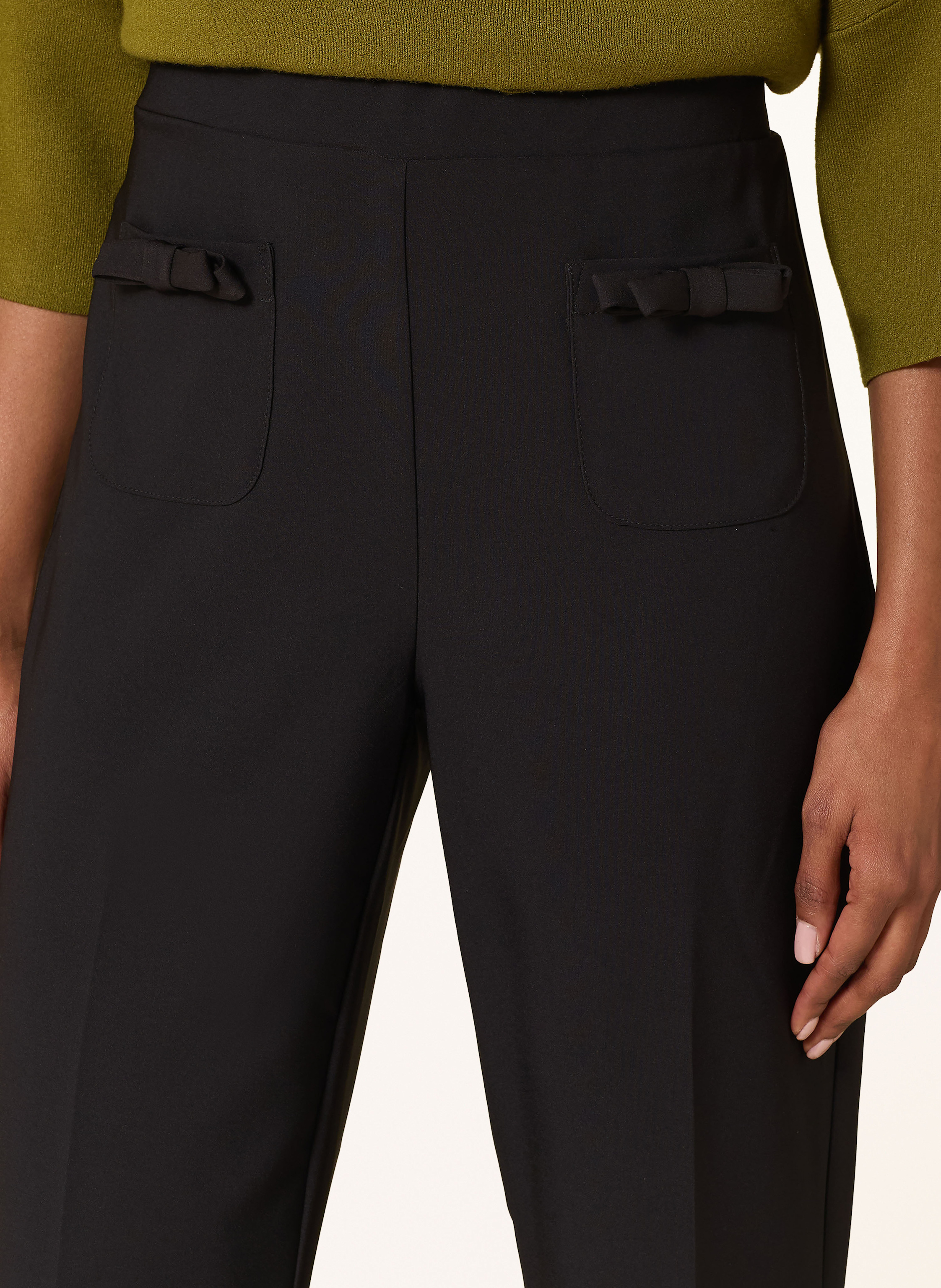 Thumbnail - Joseph Ribkoff Marlenehose schwarz