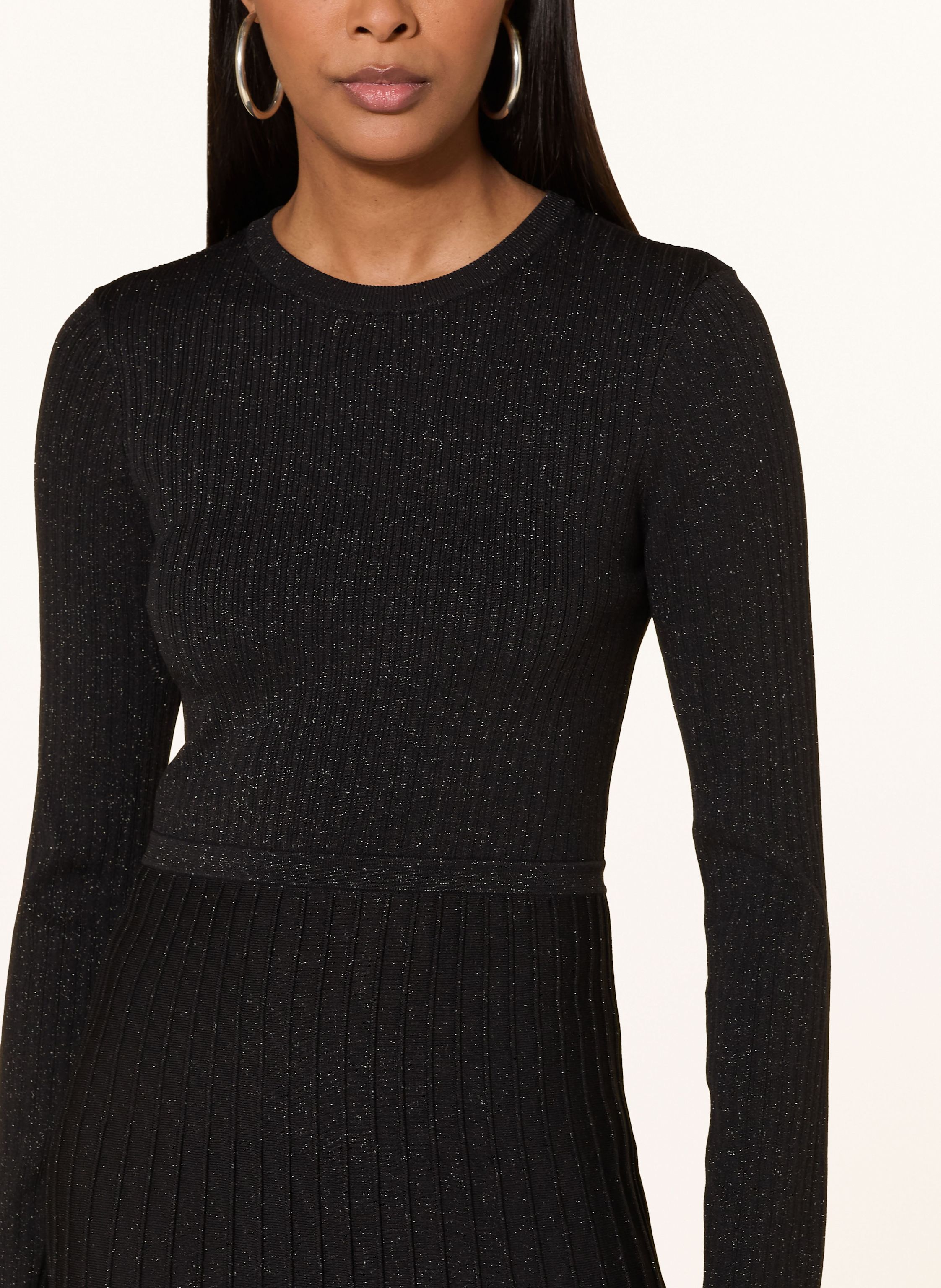 Thumbnail - Joseph Ribkoff Strickkleid Mit Glitzergarn schwarz