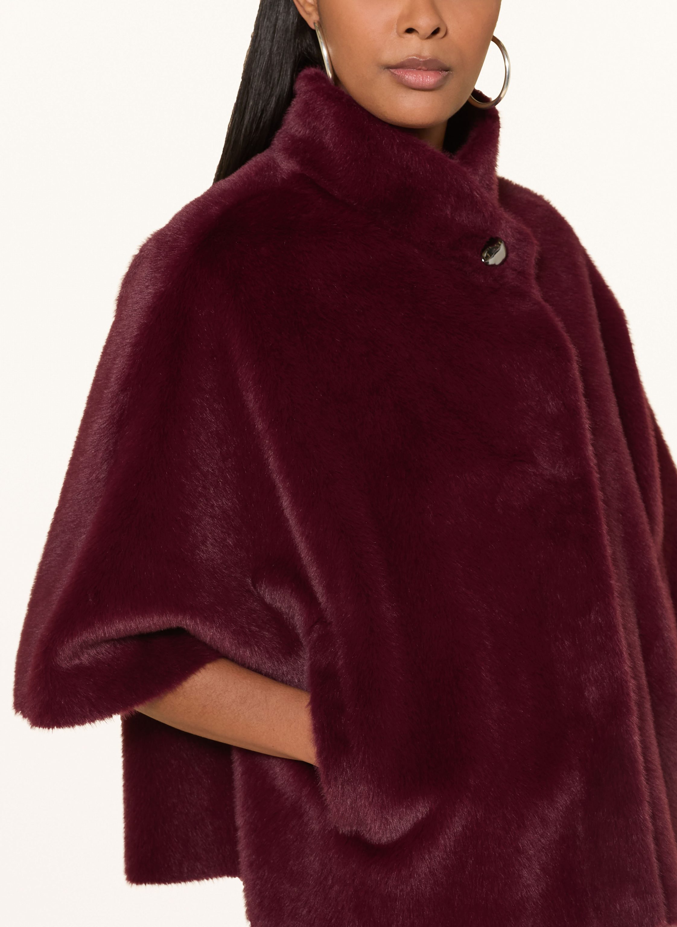 Thumbnail - Joseph Ribkoff Kunstfell-Jacke rot