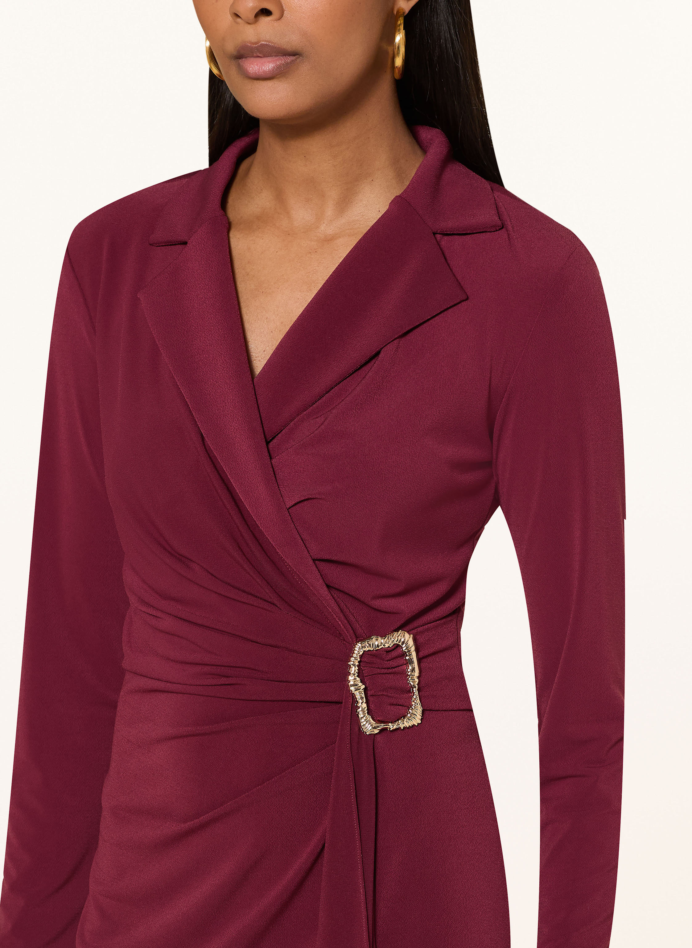 Thumbnail - Joseph Ribkoff Kleid In Wickeloptik rot