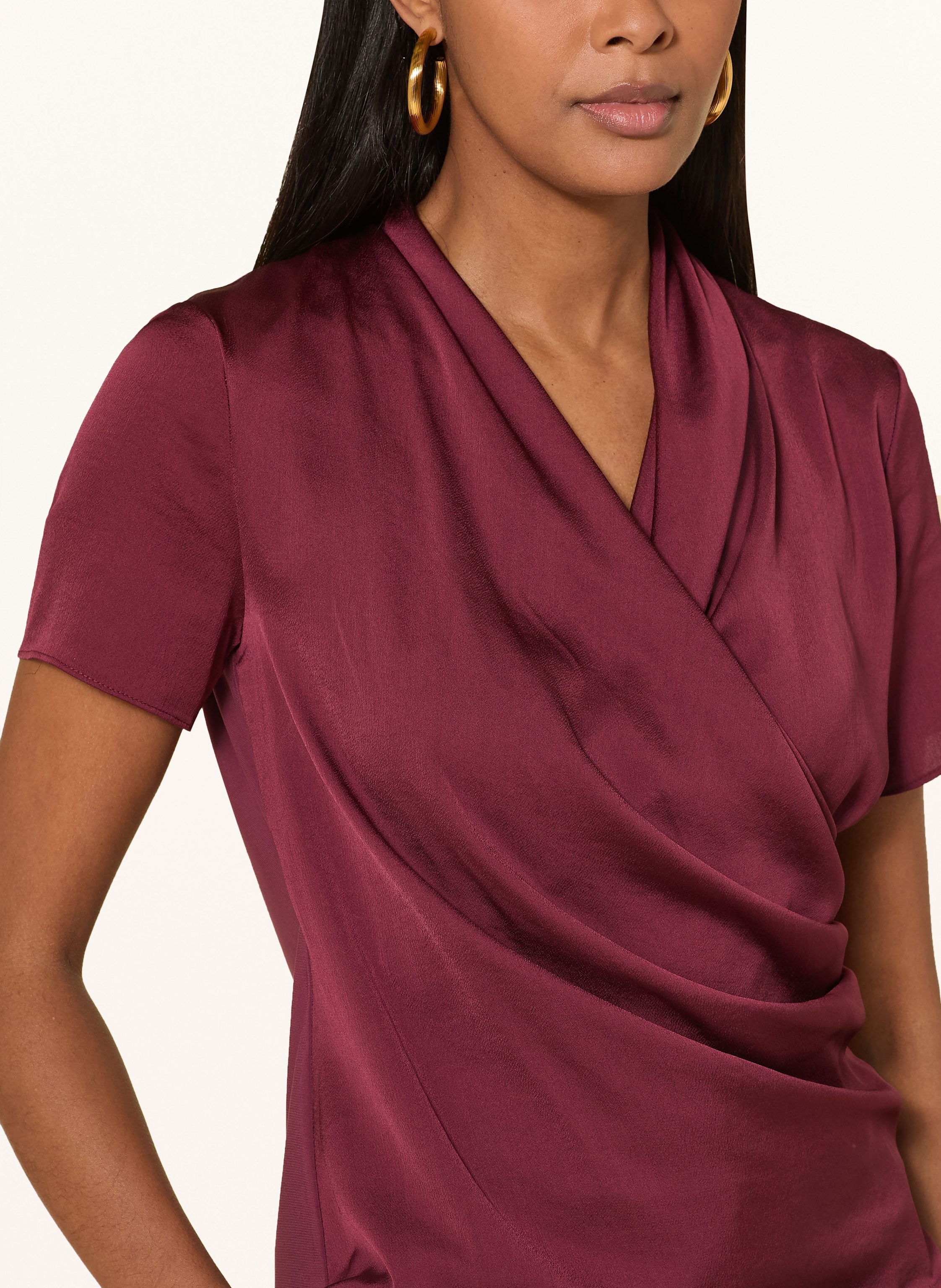 Thumbnail - Joseph Ribkoff T-Shirt In Wickeloptik rot