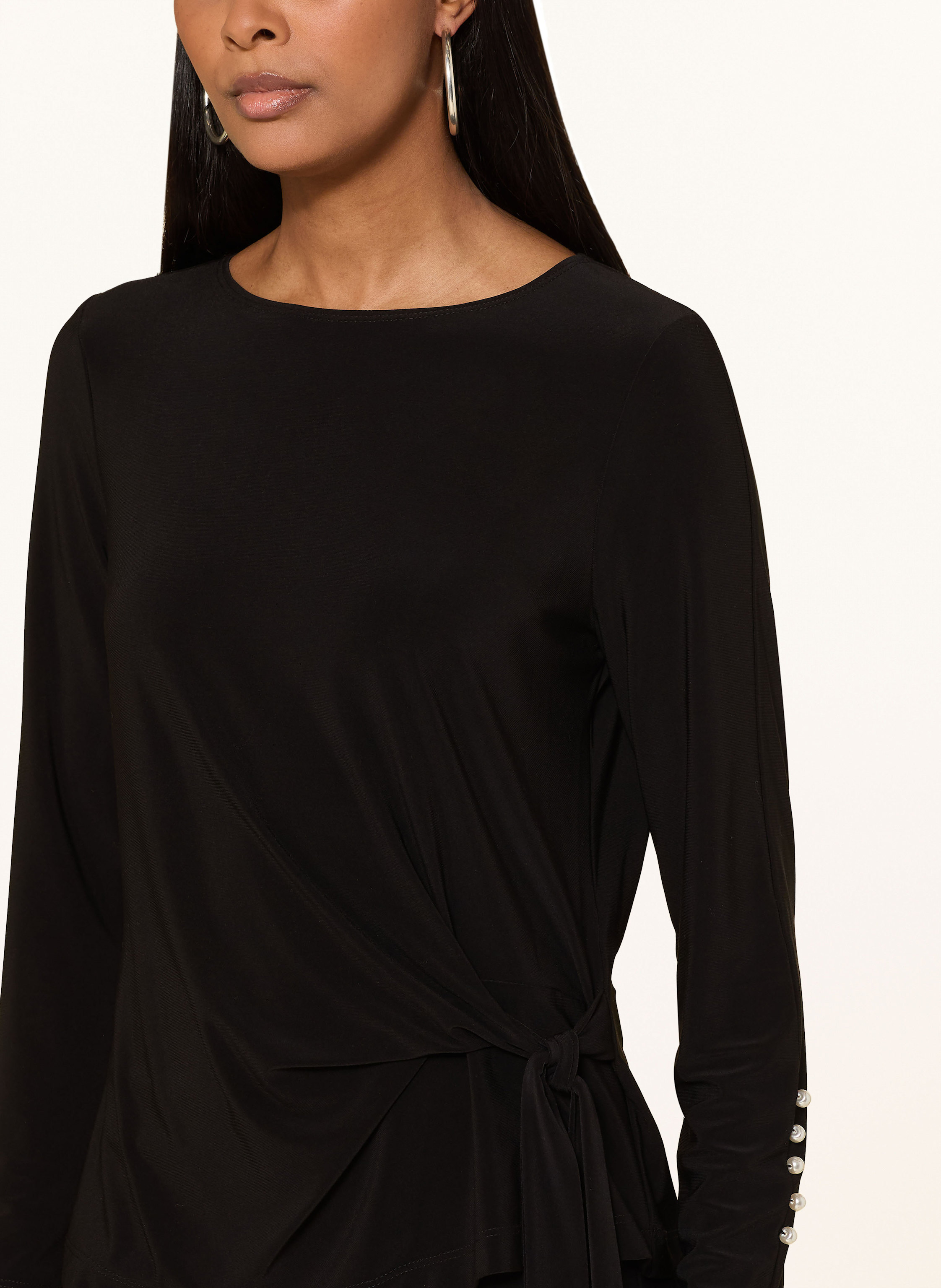 Thumbnail - Joseph Ribkoff Longsleeve Mit Schmuckperlen schwarz