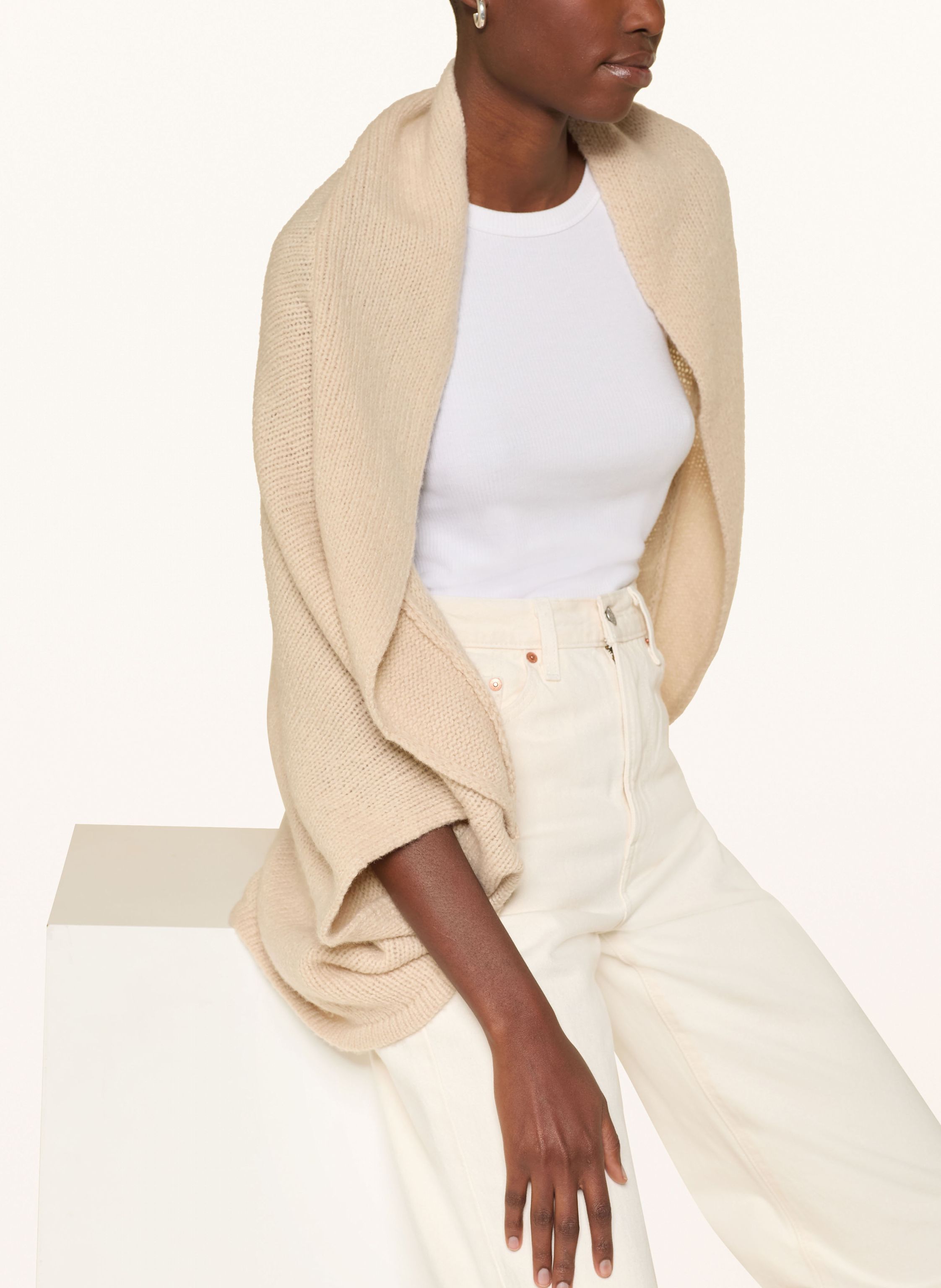 Thumbnail - S.Oliver Black Label Strickhülle beige