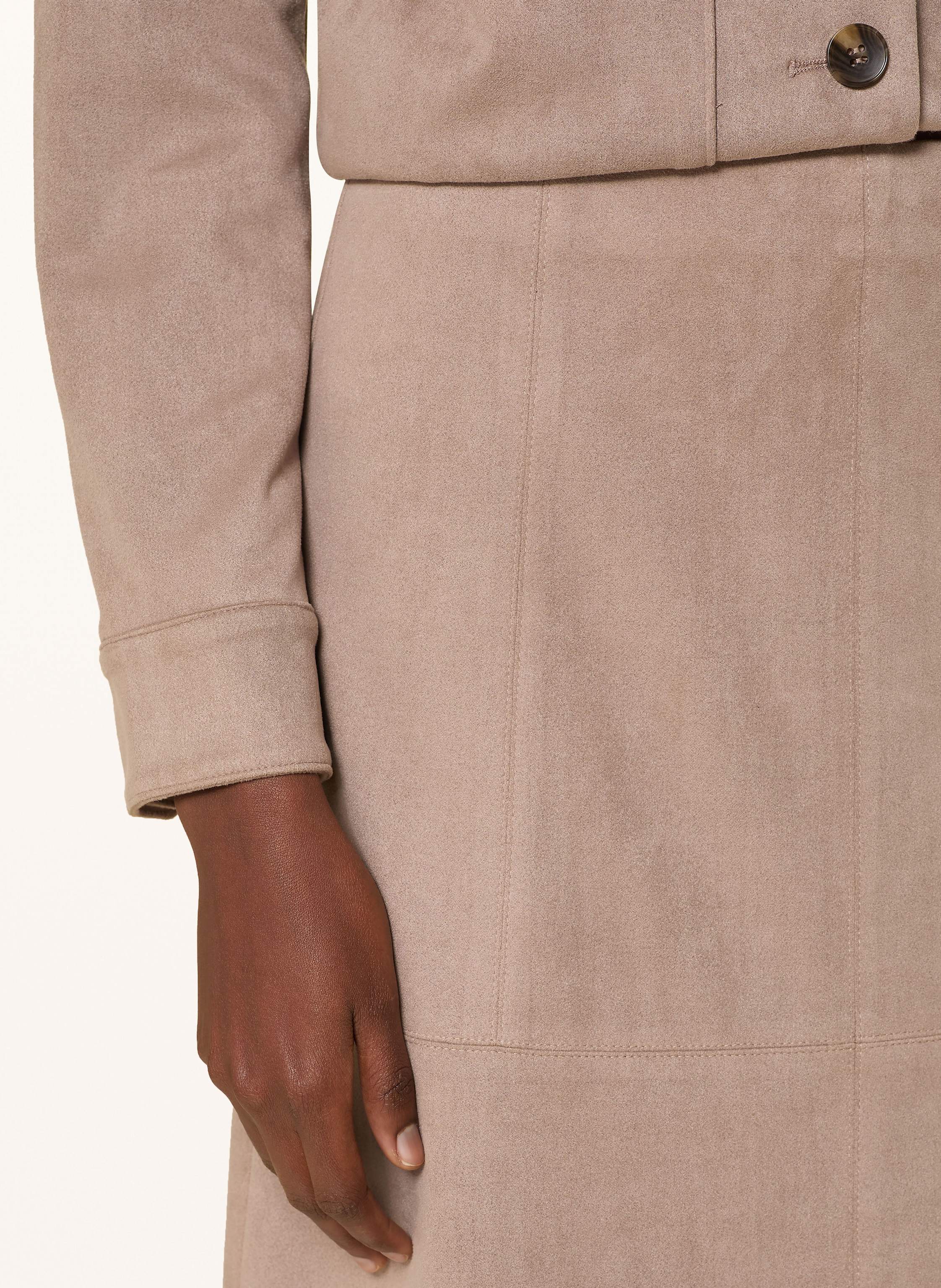 Thumbnail - S.Oliver Black Label Rock In Lederoptik beige