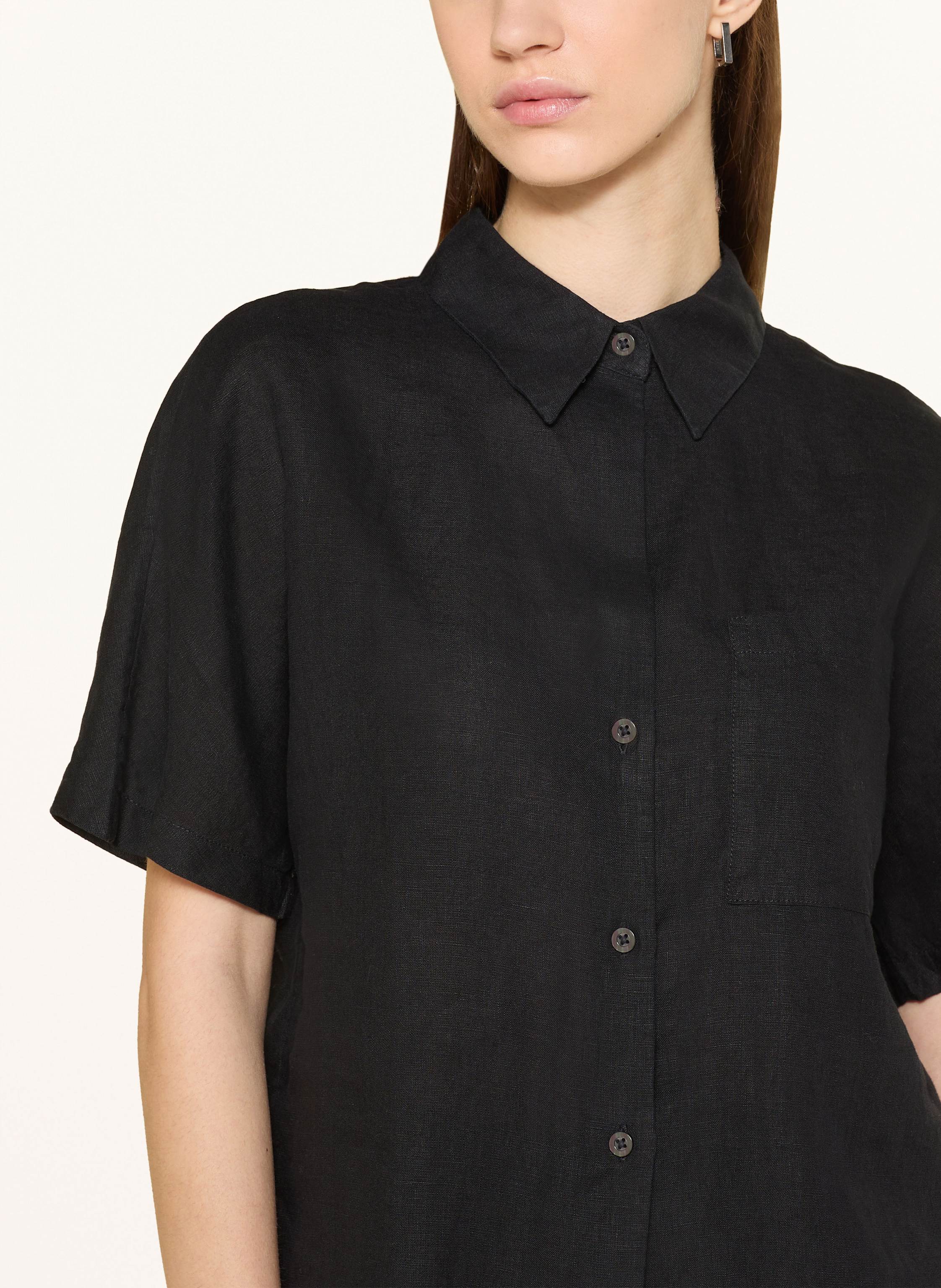 Thumbnail - Marc O'polo Hemdbluse Aus Leinen schwarz