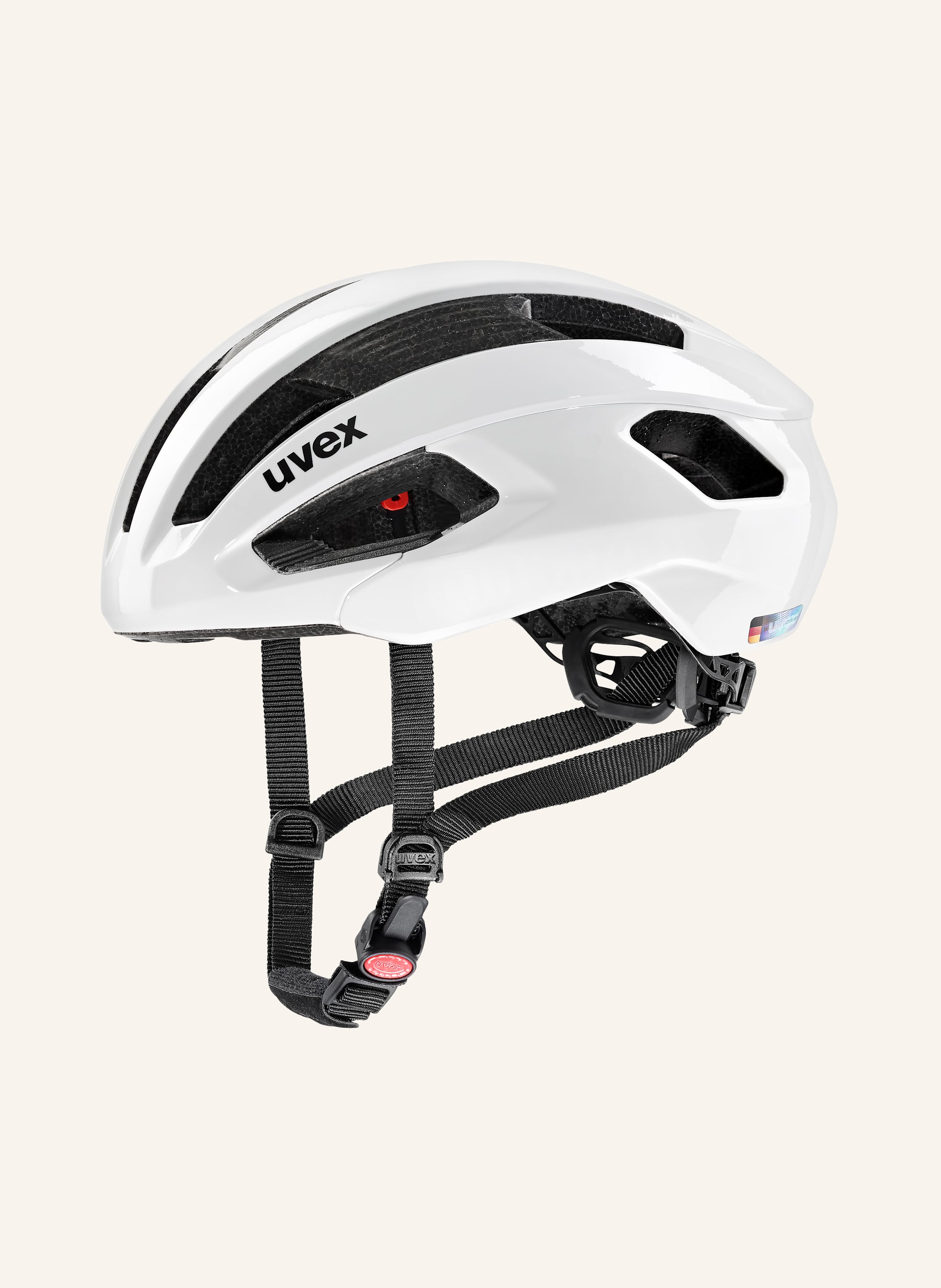 Uvex Fahrradhelm Rise weiss