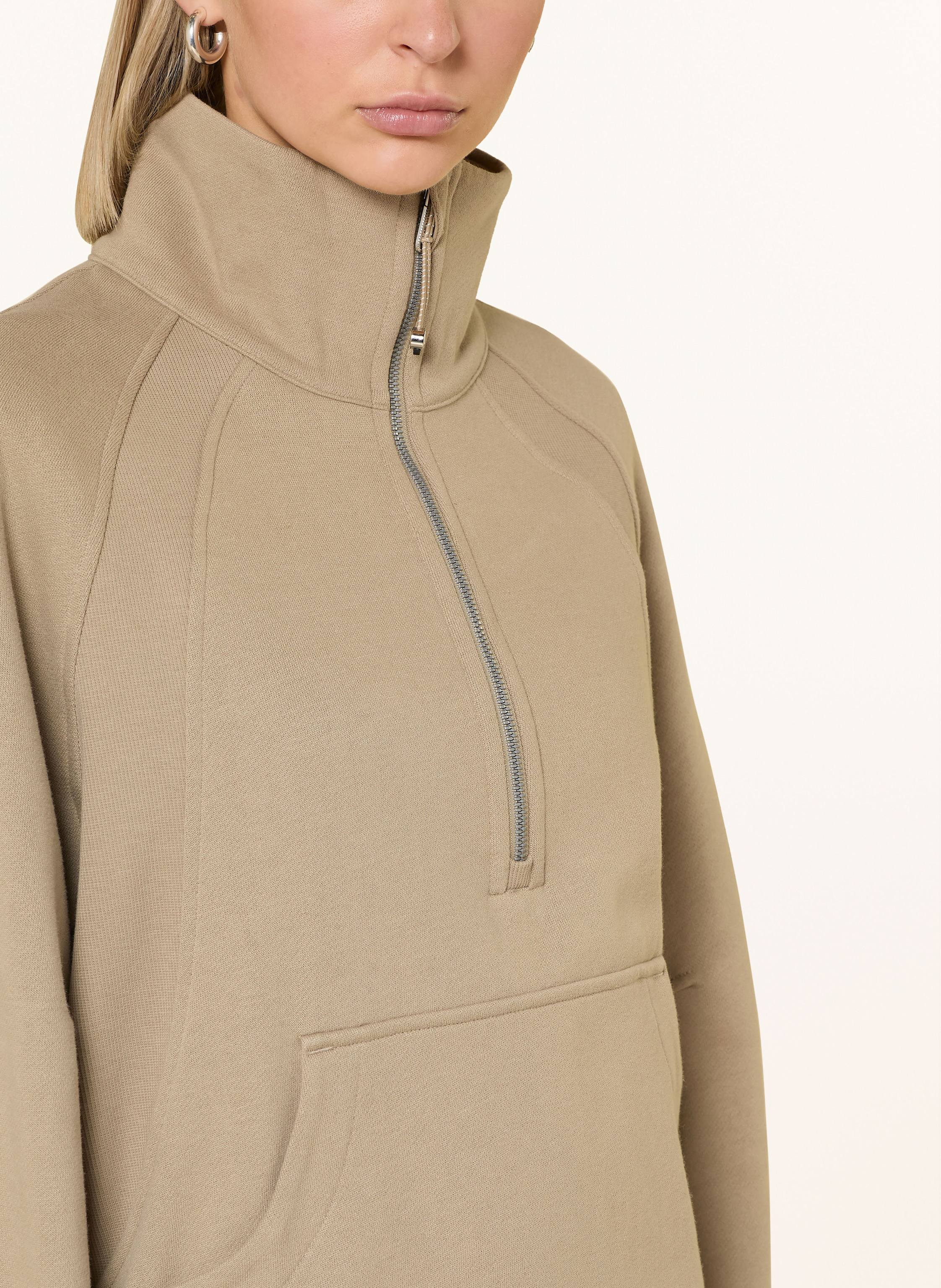 Thumbnail - Lululemon Sweat-Troyer Scuba braun