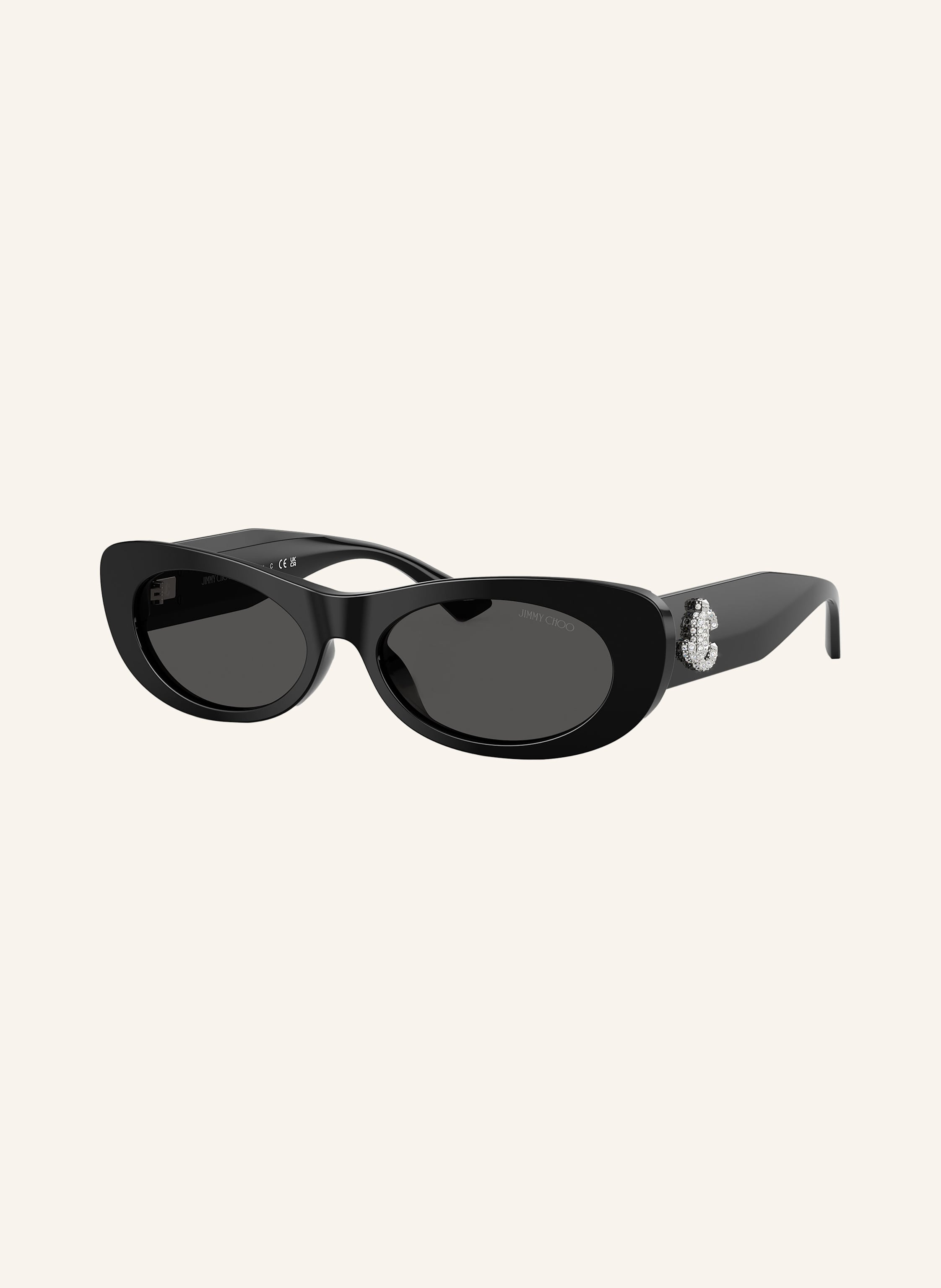Jimmy Choo Jimmy Choo Sonnenbrille jc5038bu schwarz in 500087 - SCHWARZ