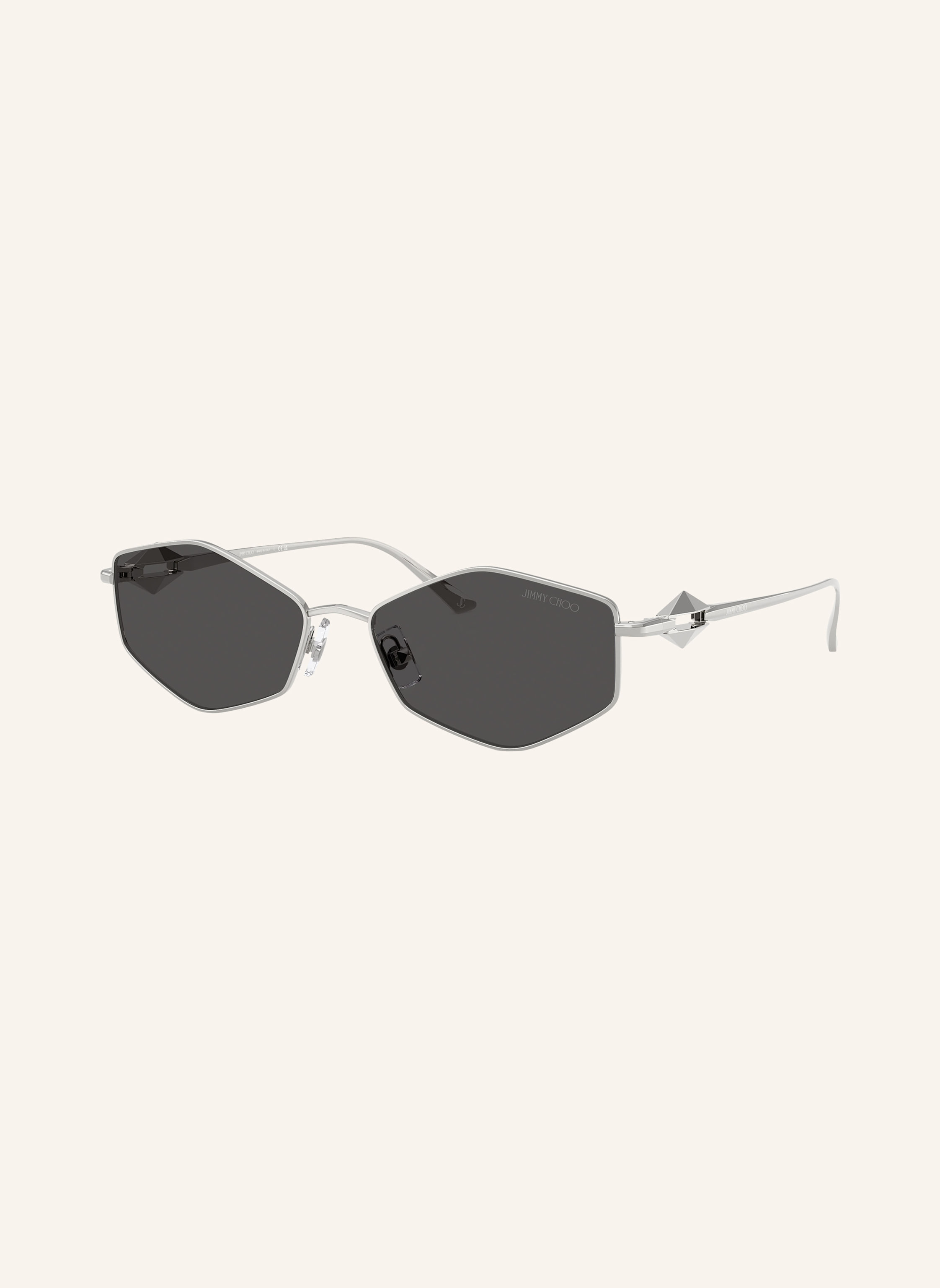 Jimmy Choo Jimmy Choo Sonnenbrille jc4017 silber in 300287 - SILBER/ DUNKELGRAU