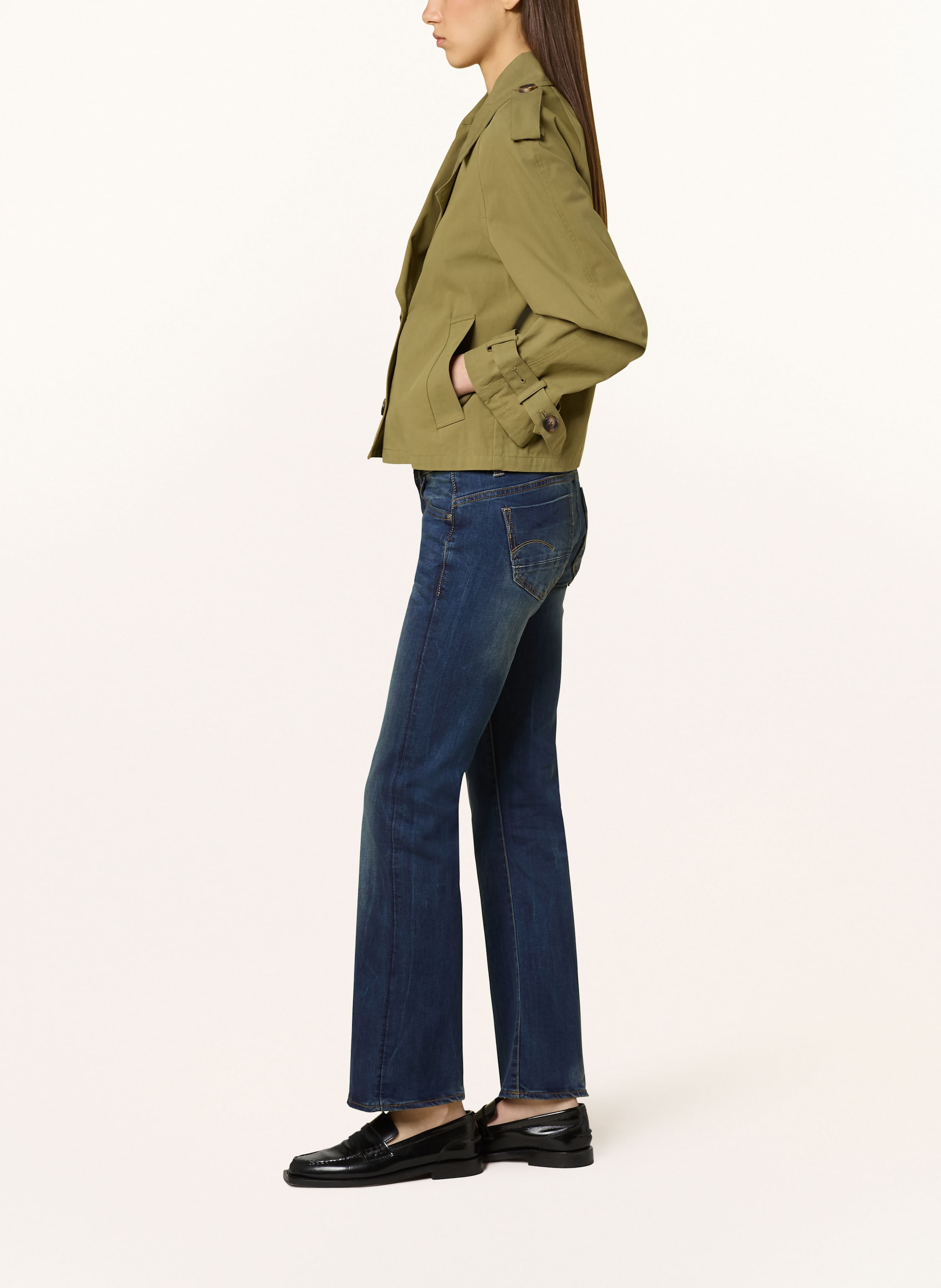 Thumbnail - G-Star Bootcut Jeans Midge blau