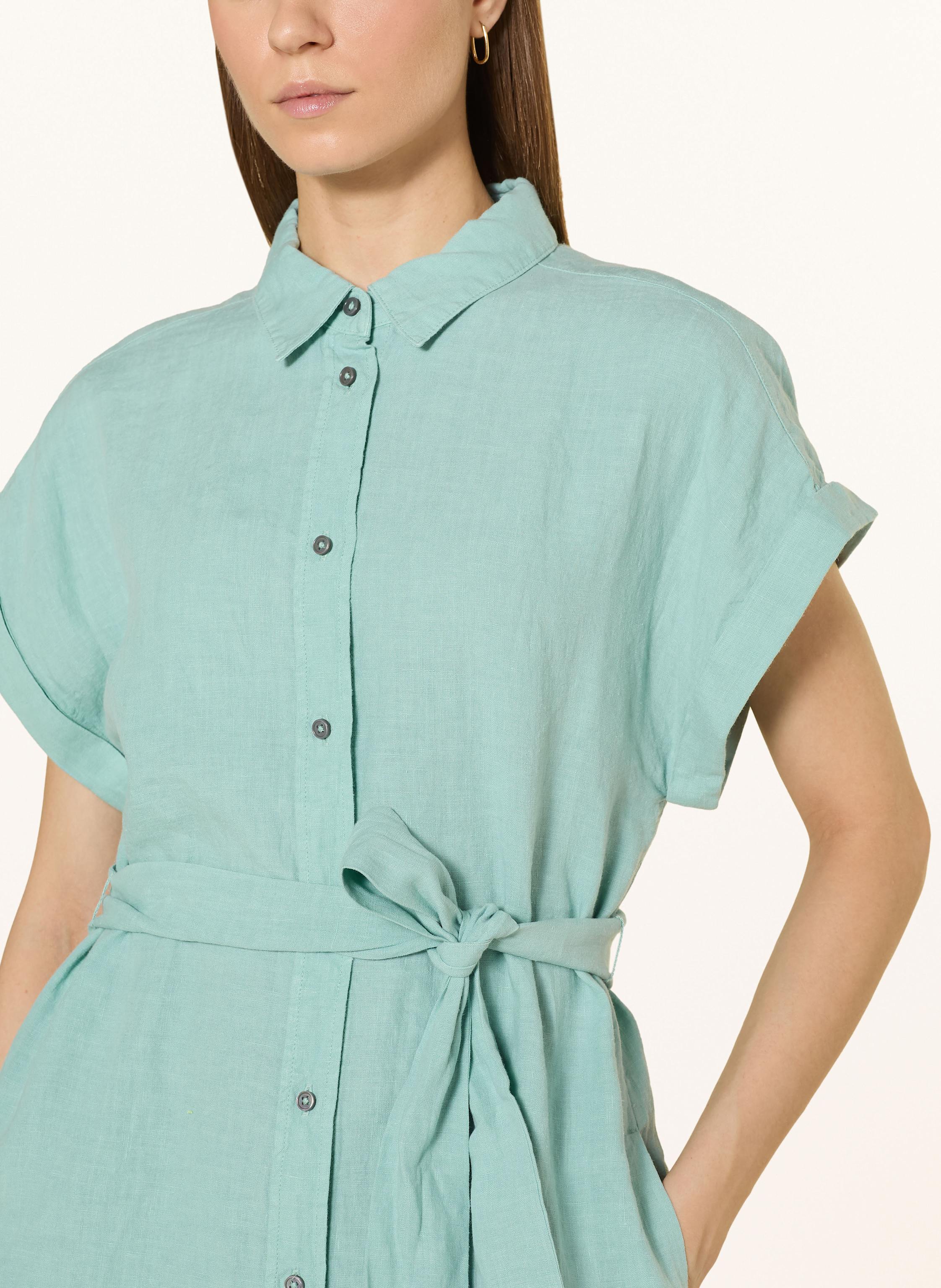 Thumbnail - Marc O'polo Hemdblusenkleid Aus Leinen gruen