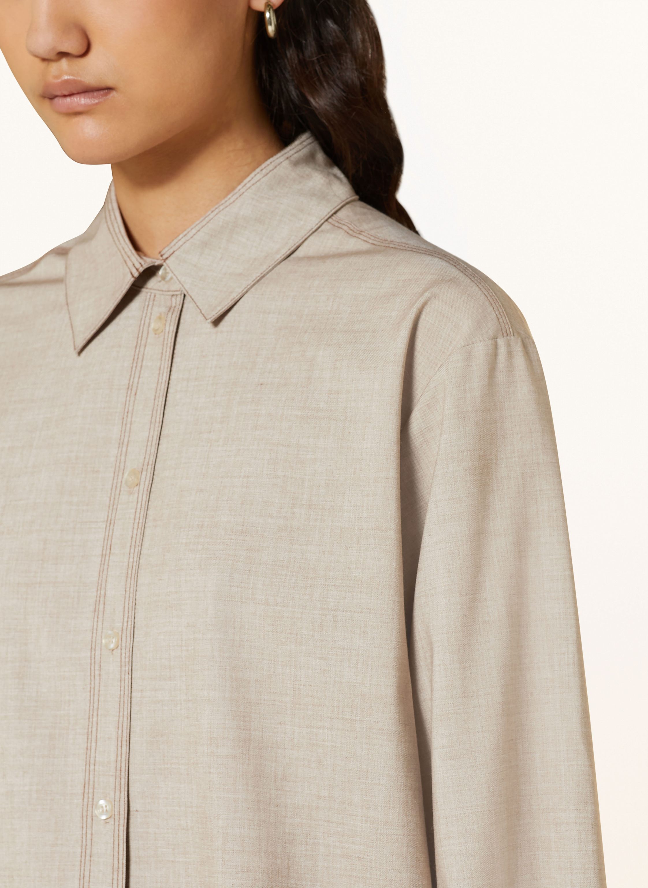 Thumbnail - Reiss Hemdbluse Nova beige