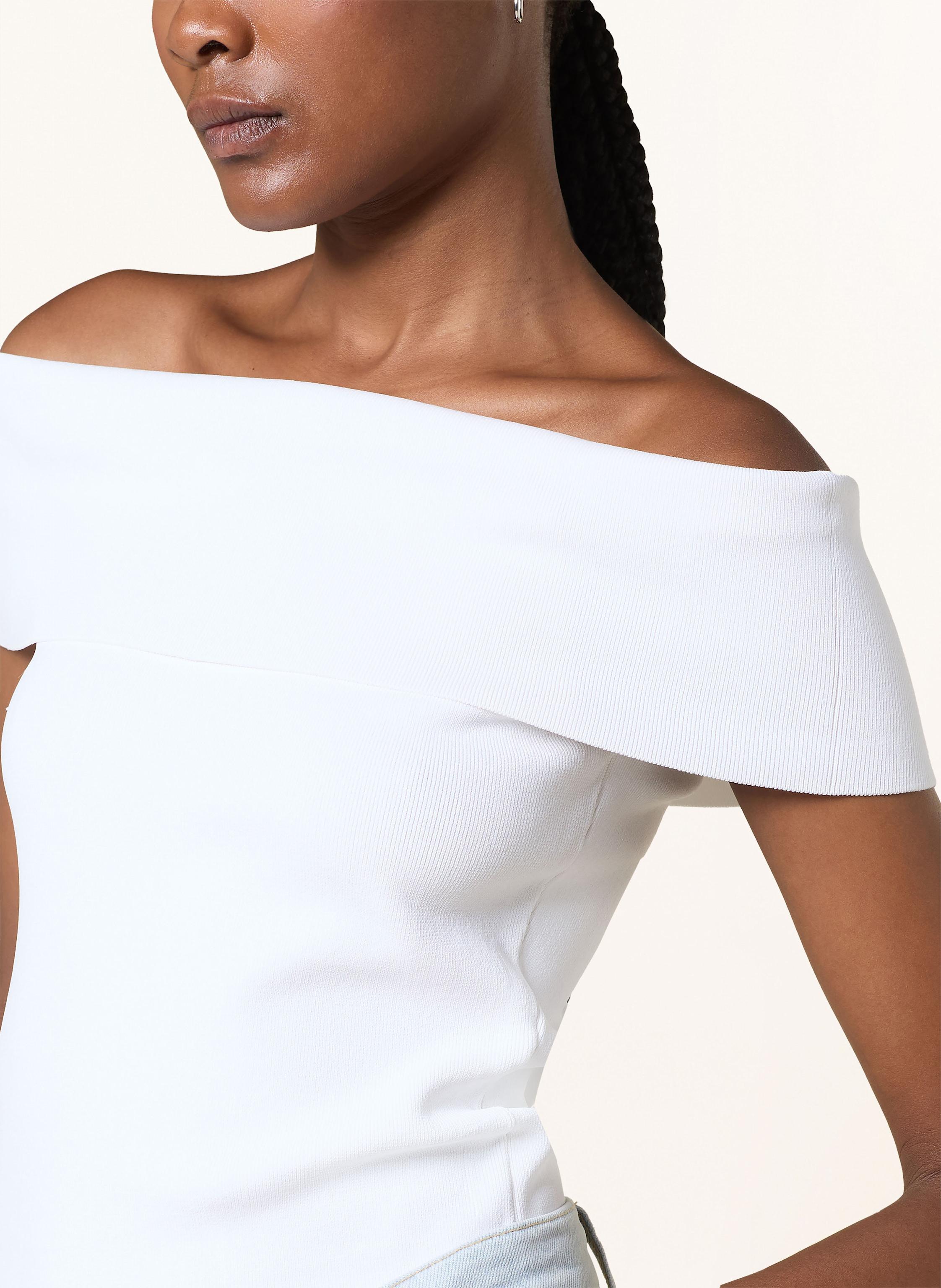 Thumbnail - Maje Off-Shoulder-Top weiss