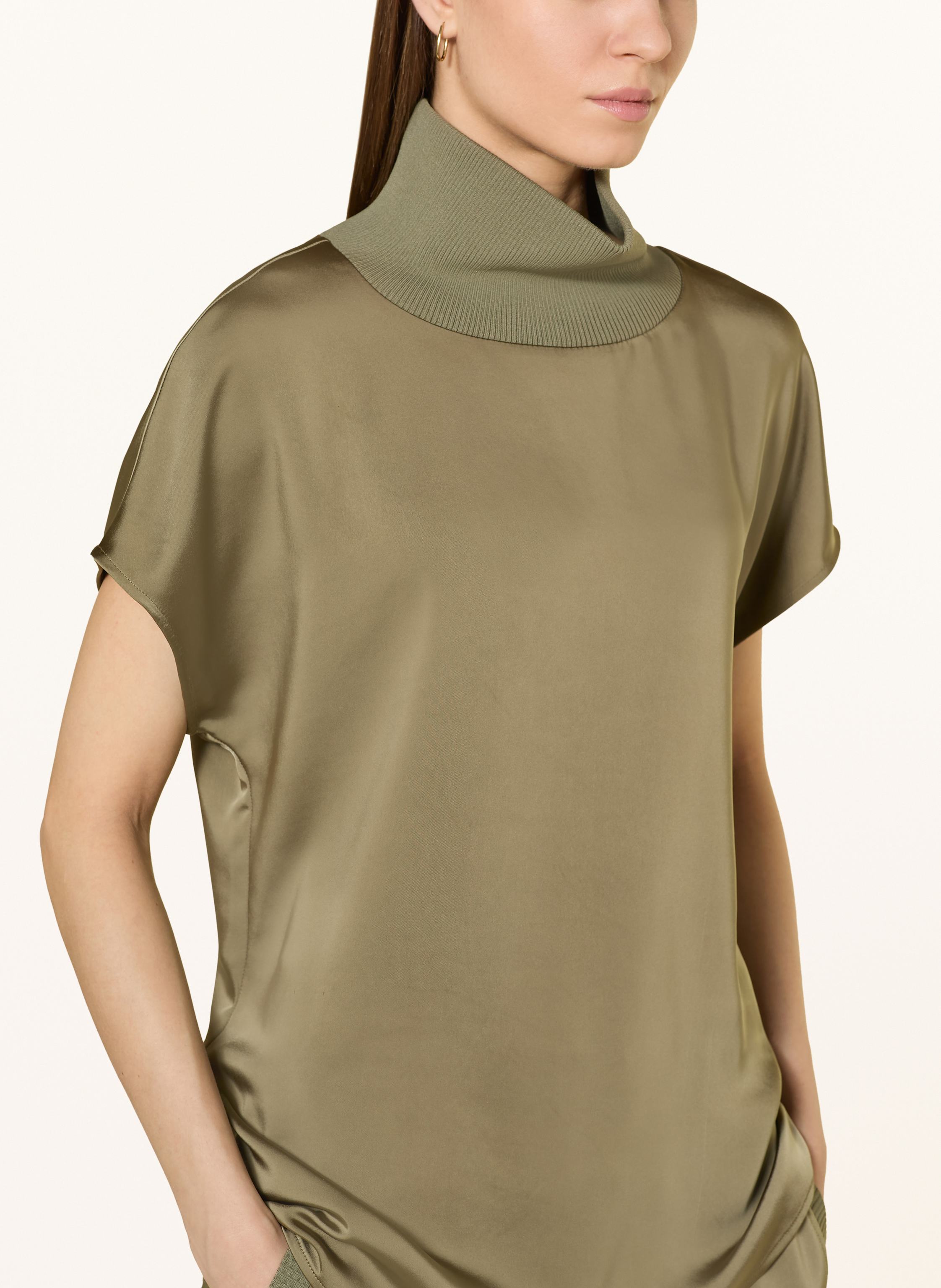 Thumbnail - Marc Aurel Blusenshirt Aus Satin gruen