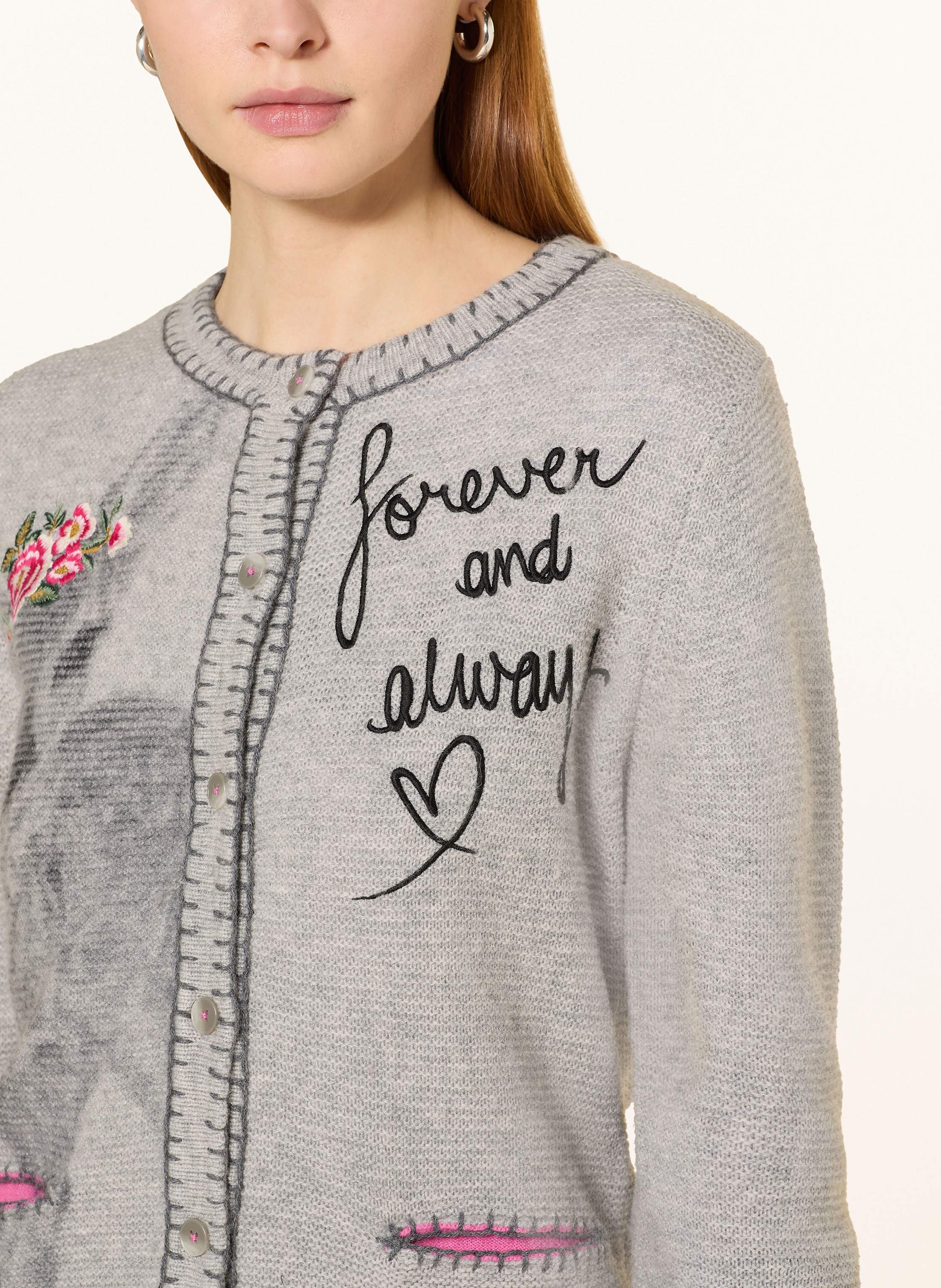 Thumbnail - Princess Goes Hollywood Strickjacke grau