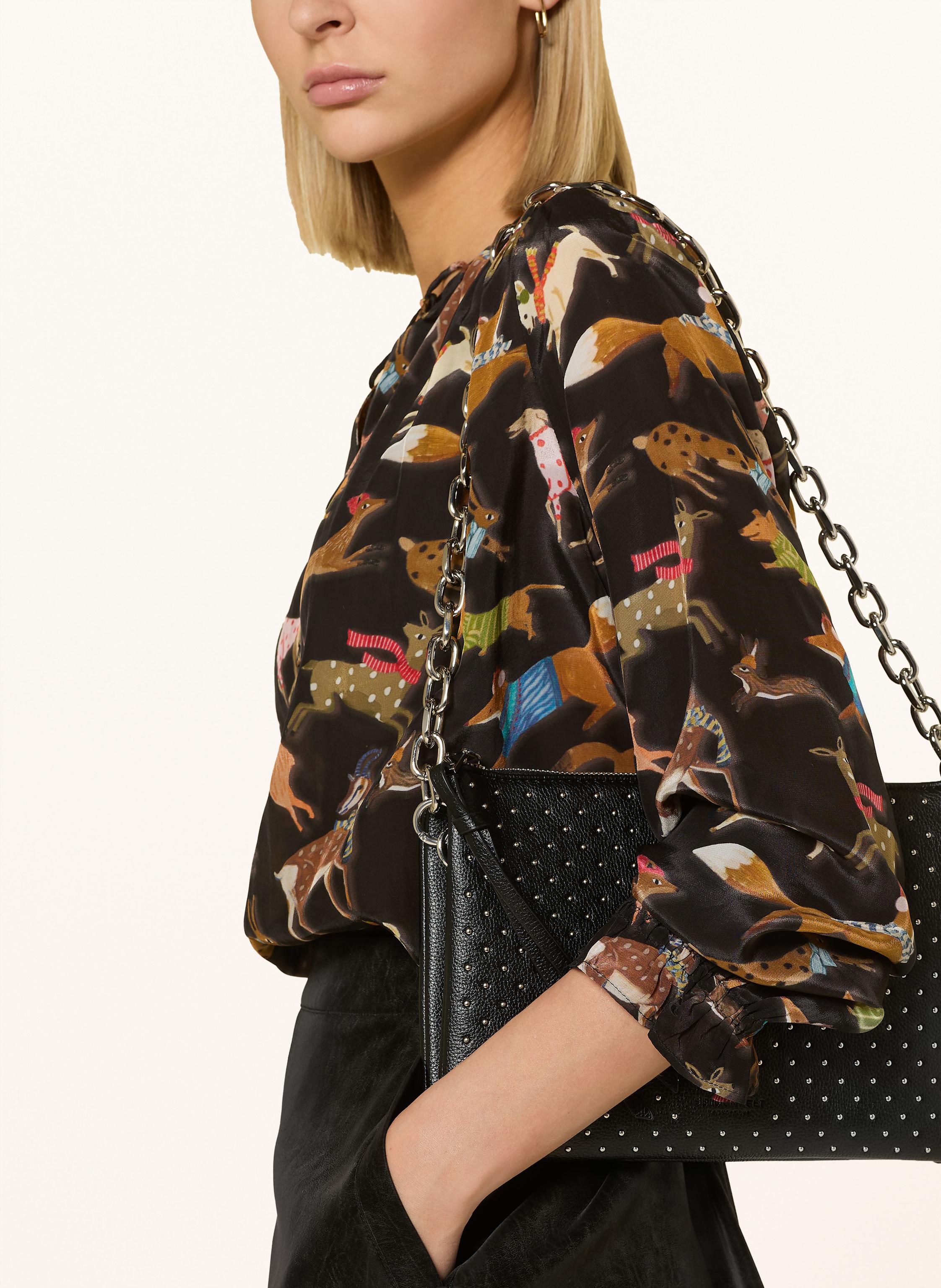 Thumbnail - Frogbox Blusenshirt schwarz