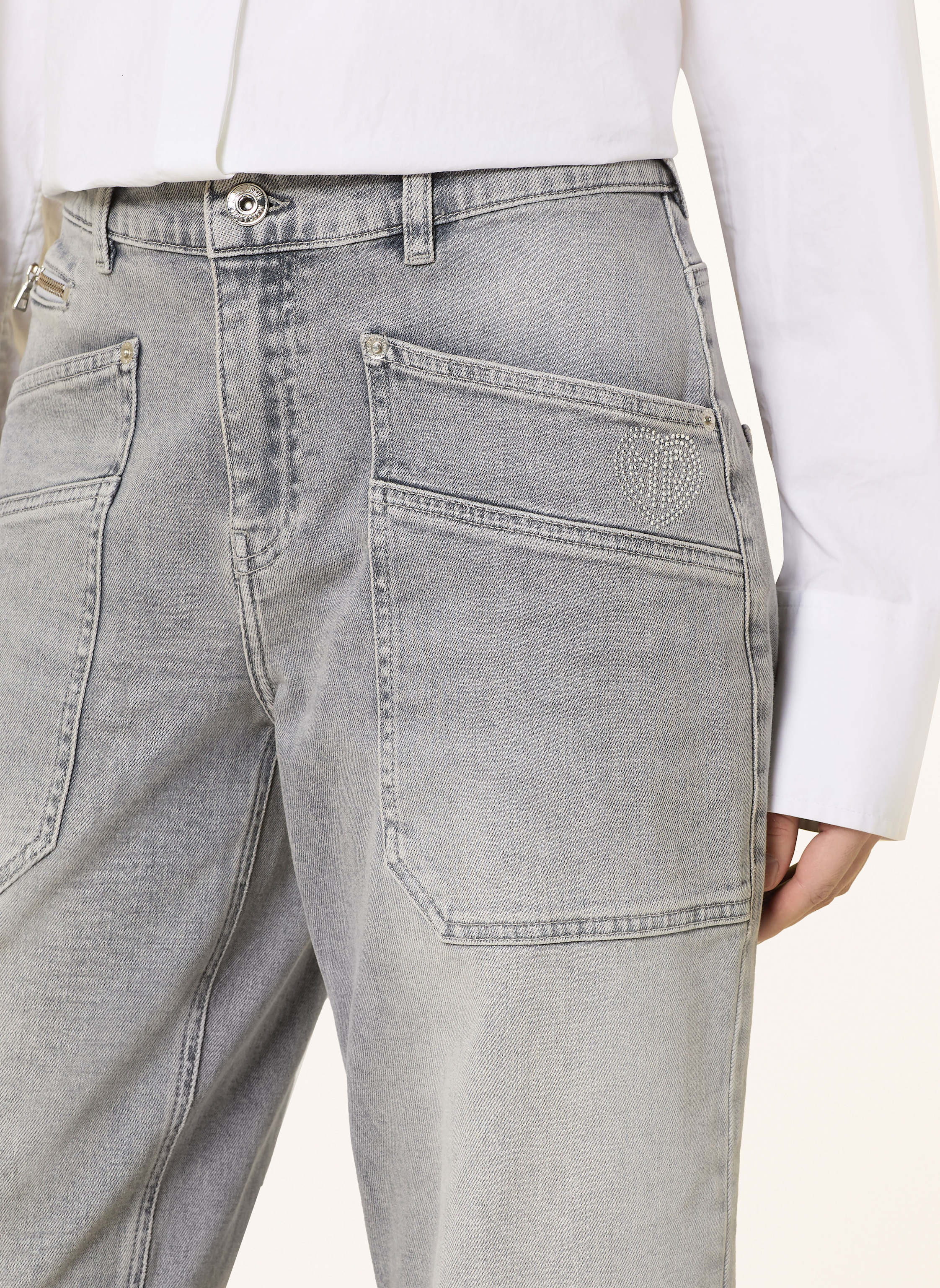 Thumbnail - Marc Aurel Jeans grau