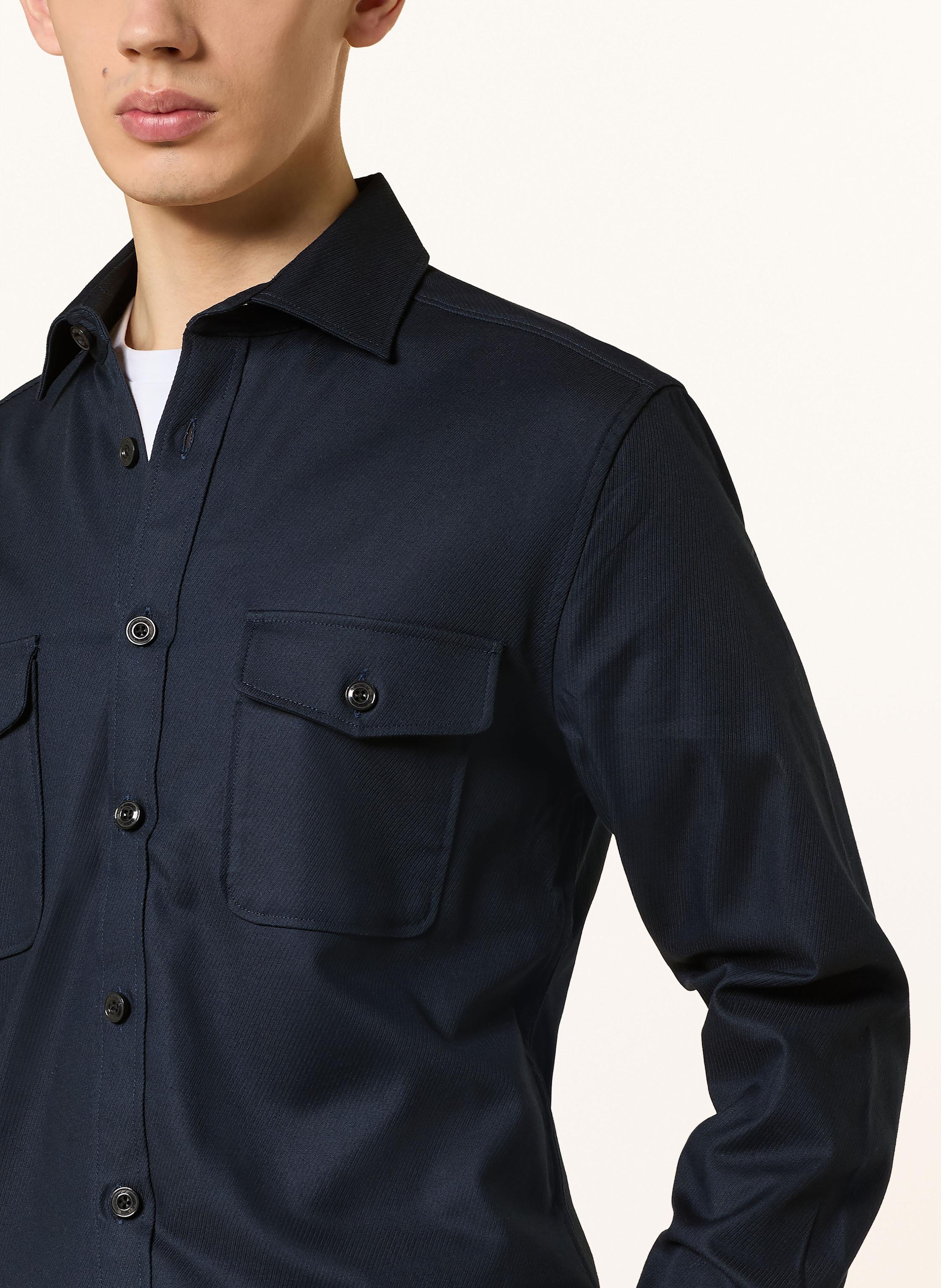 Thumbnail - Reiss Overshirt Whisper blau
