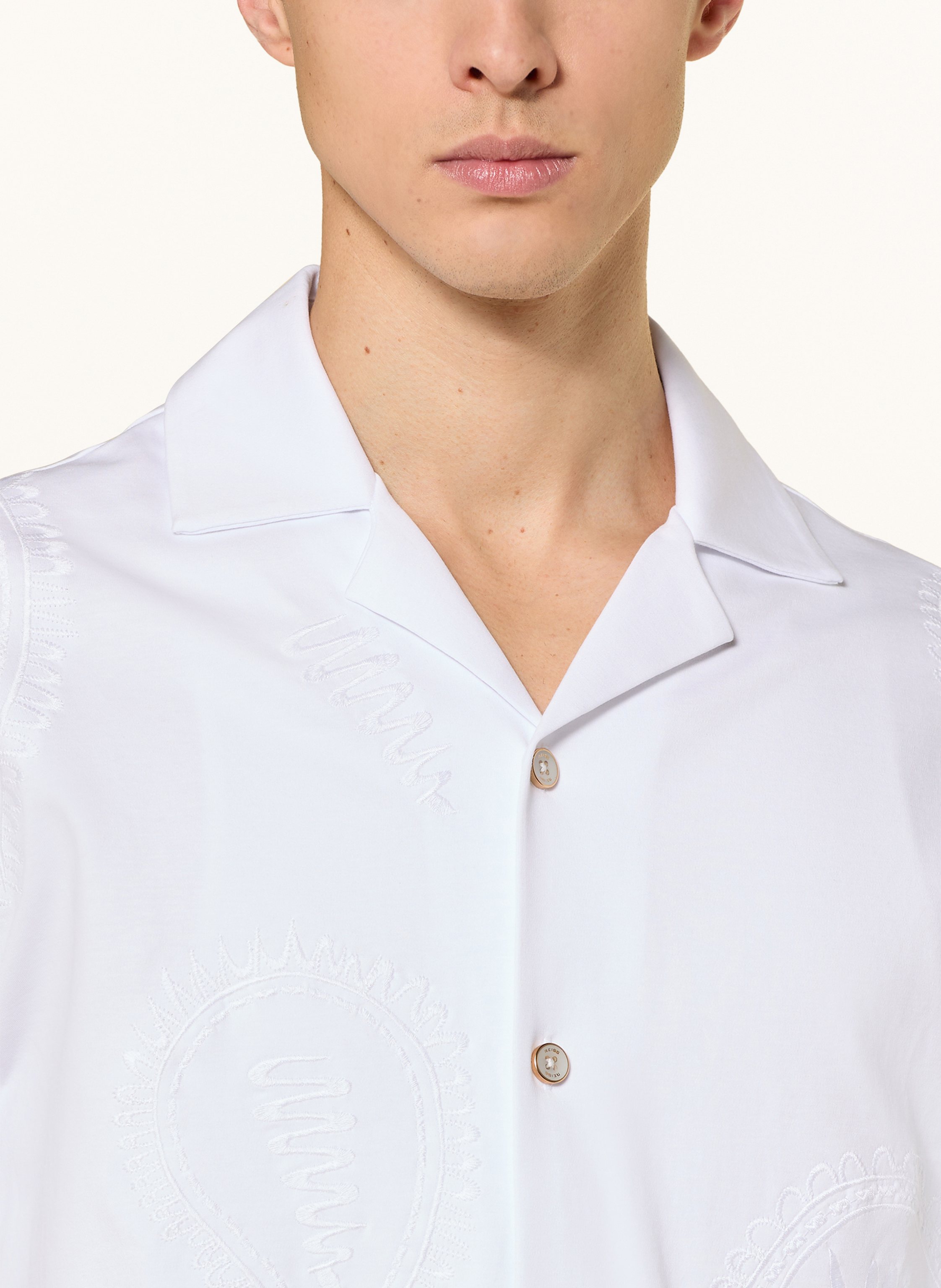 Thumbnail - Reiss Resorthemd Stockwell Regular Fit weiss