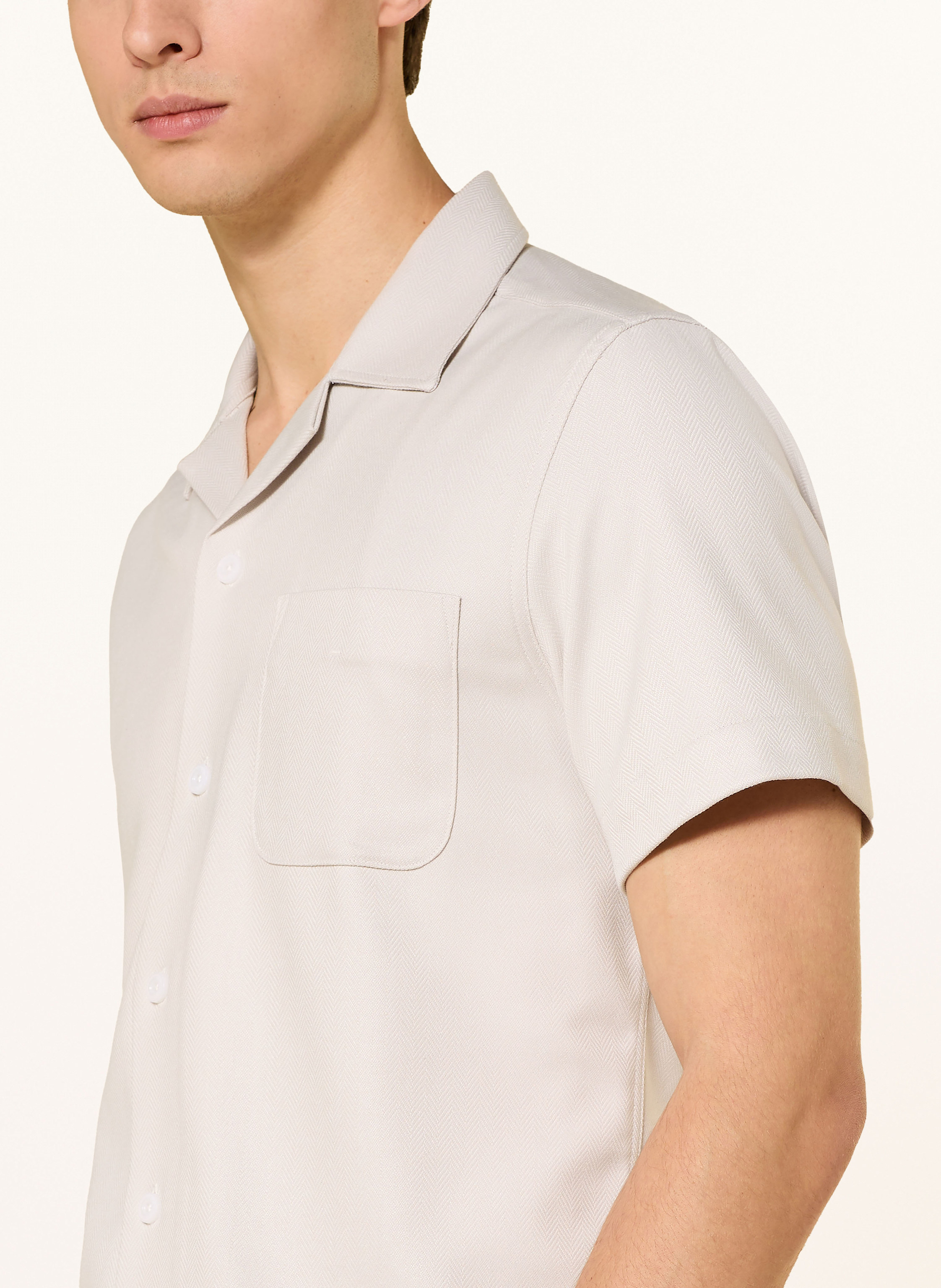 Thumbnail - Reiss Resorthemd Nitus Regular Fit grau