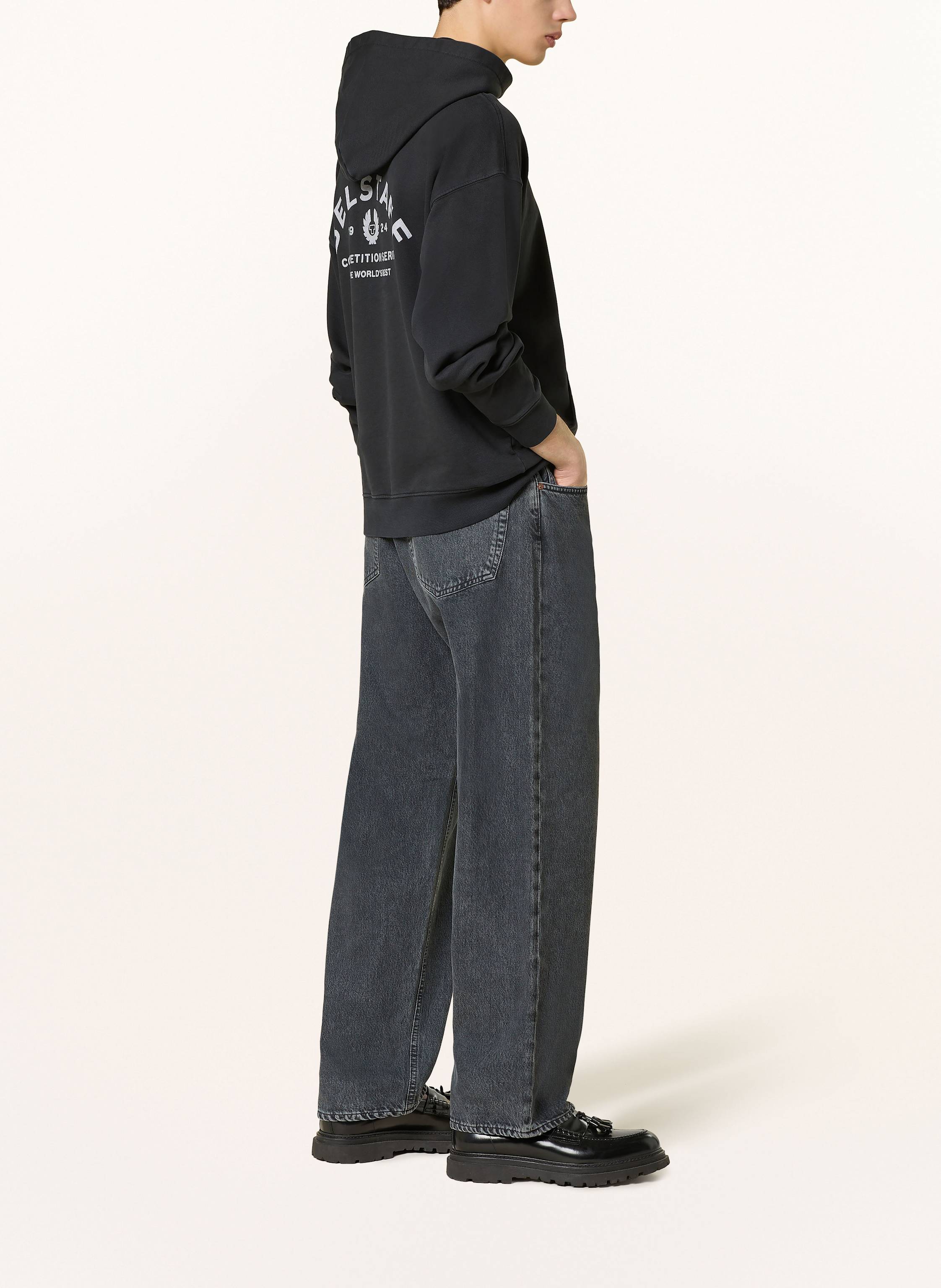 Thumbnail - Belstaff Hoodie Competition schwarz