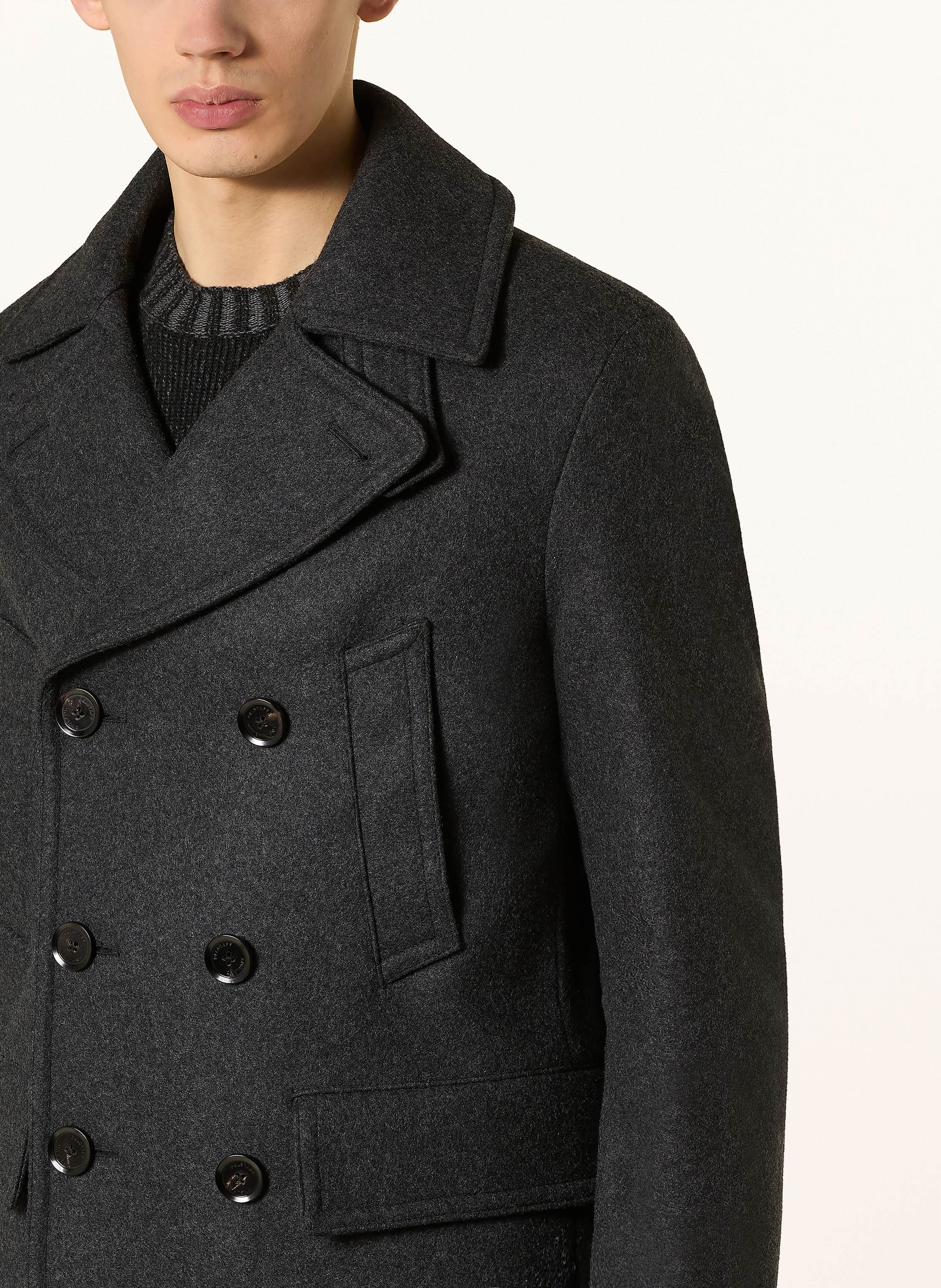 Thumbnail - Belstaff Cabanjacke Milford grau